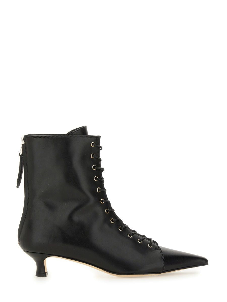 BLACK CALF LEATHER HIGH HEELS Aeyde BLACK 38