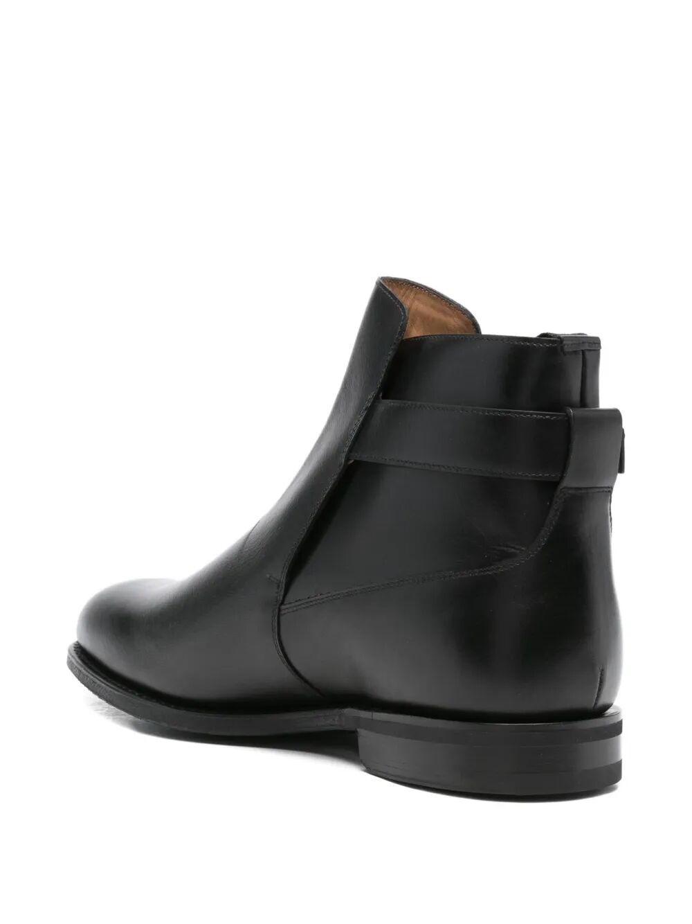 BUCKLE-FASTENING LEATHER ANKLE BOOTS Church's