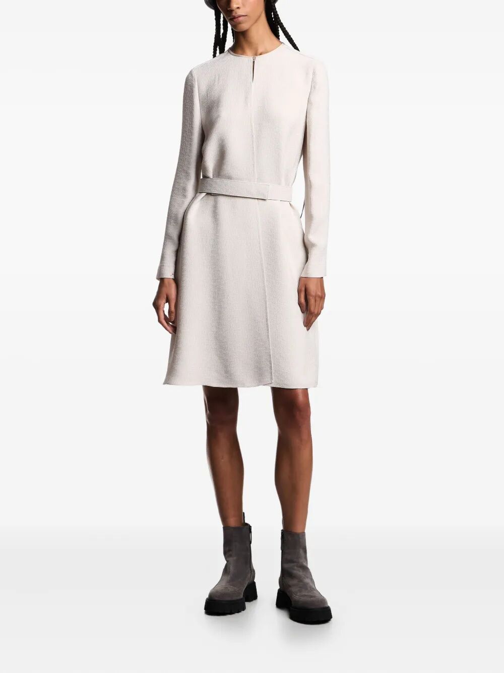 MINI DRESS WITH BELT Emporio Armani