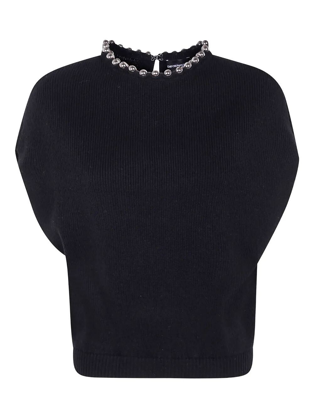 KIMONO SWEATER WITH PEARL Emporio Armani