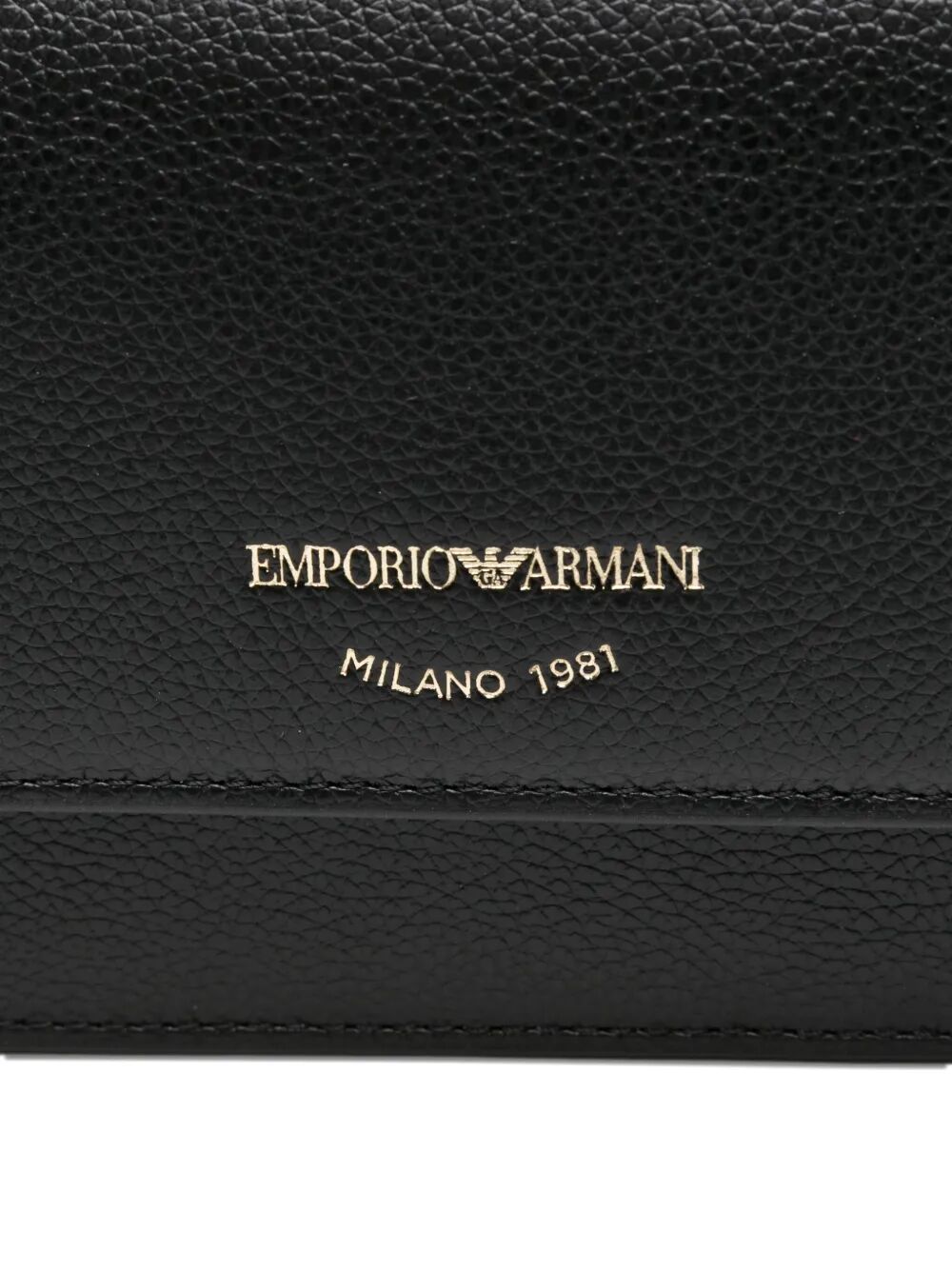 WALLET ON CHAIN LEATHER Emporio Armani