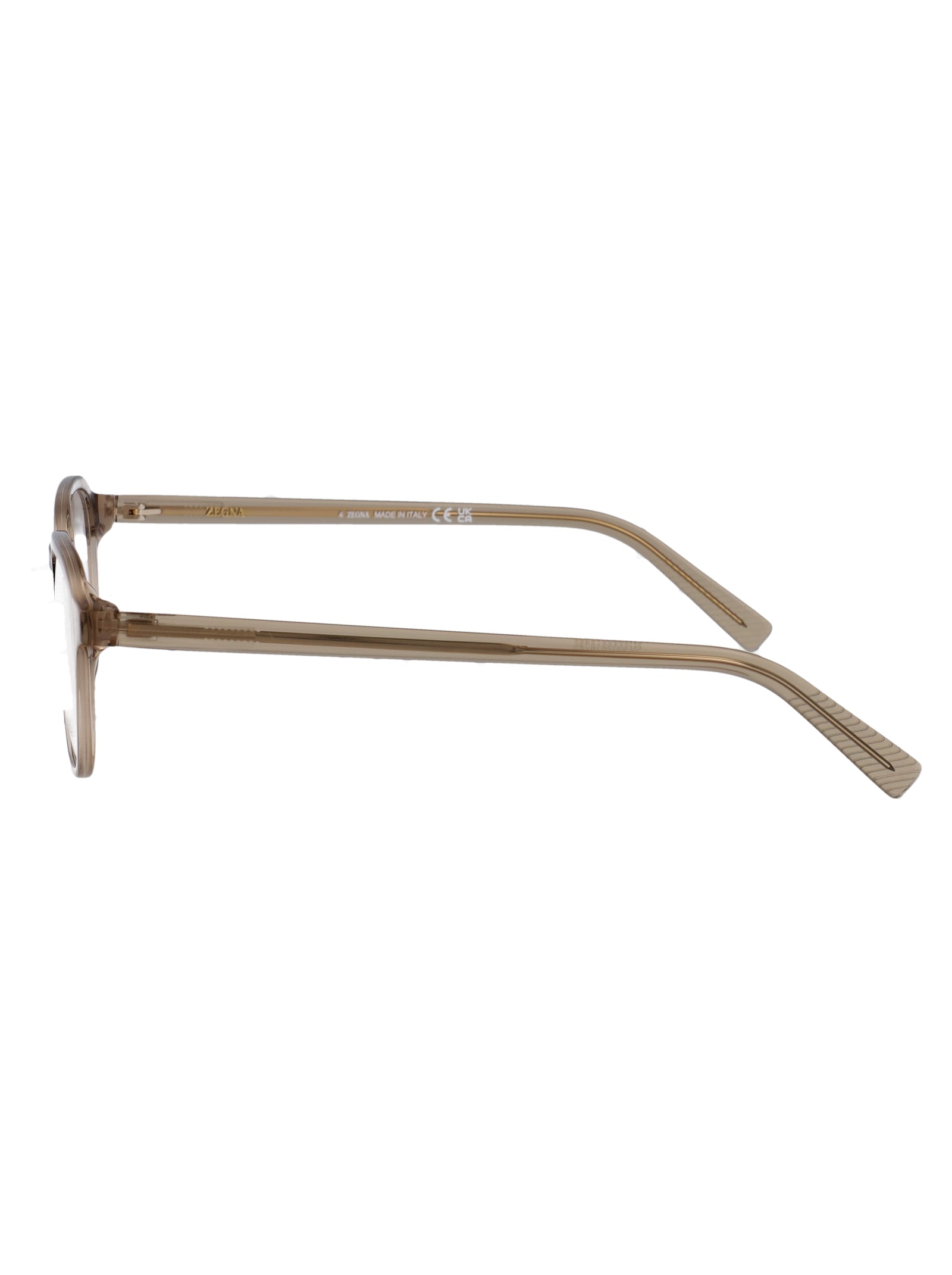 MARRONE SCURO LUC ACETATE GLASSES Ermenegildo Zegna