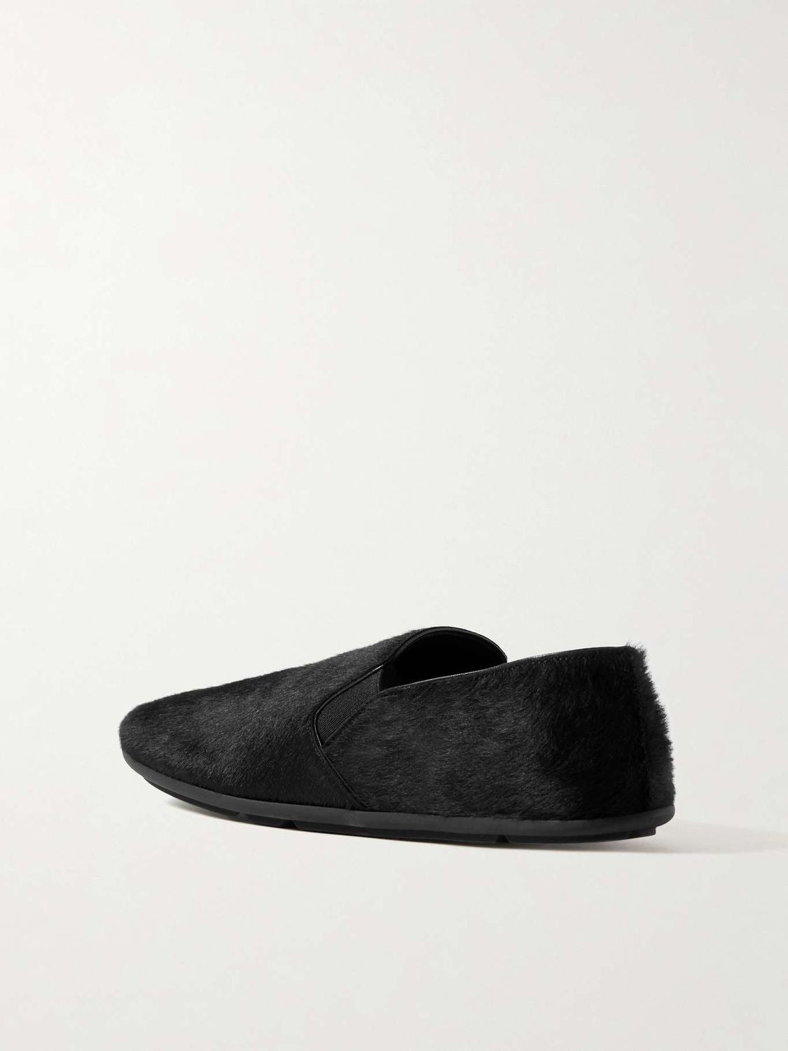 VINCIT BLACK SLIPPERS The Row