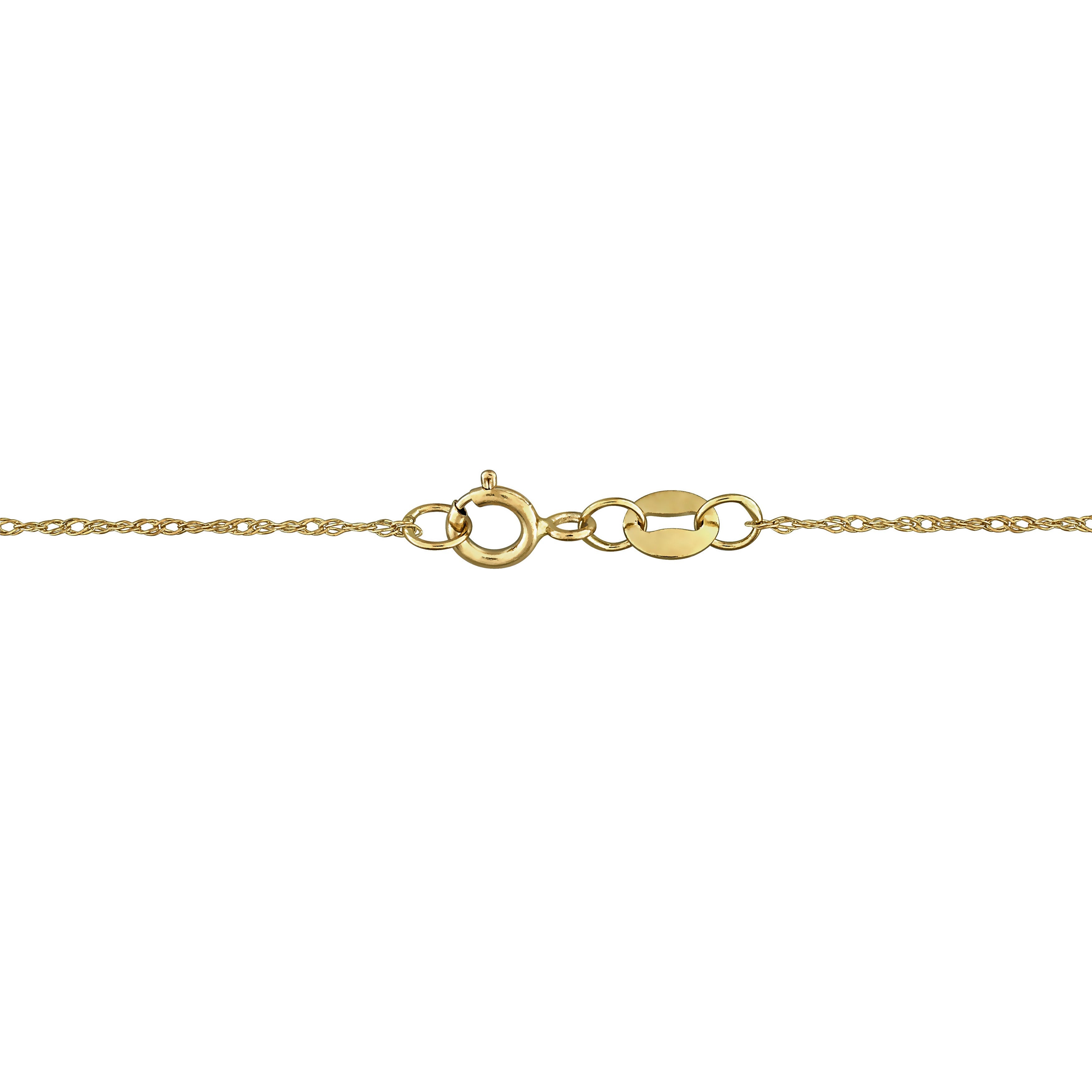 Cultured Freshwater Pearl Heart Pendant Necklace in 14k Yellow Gold Jewelry Lord & Taylor