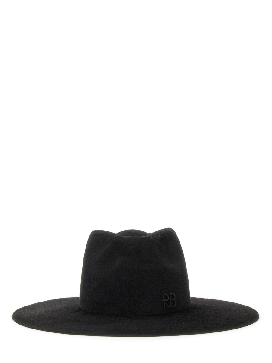 BLACK FELT HATS Ruslan Baginskiy BLACK S