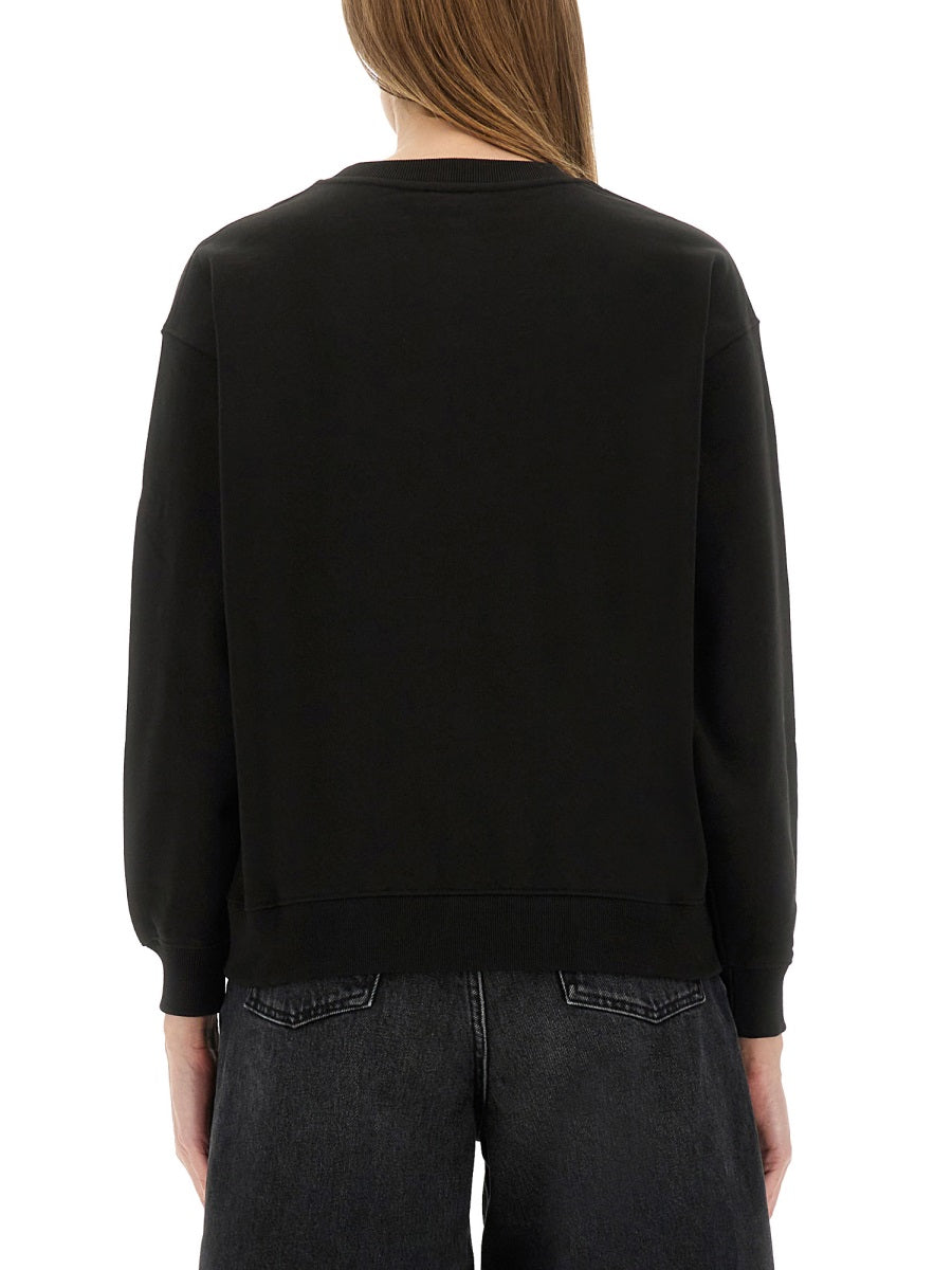 BLACK COTTON SWEATSHIRTS Kenzo
