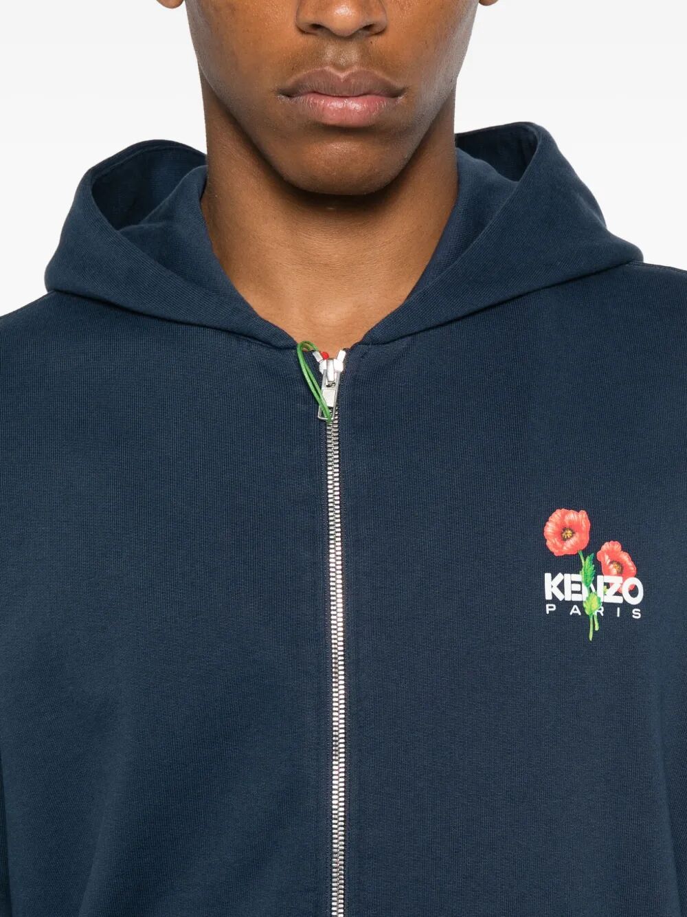 KENZO ZIP-UP SWEATSHIRT WITH LOGO Kenzo