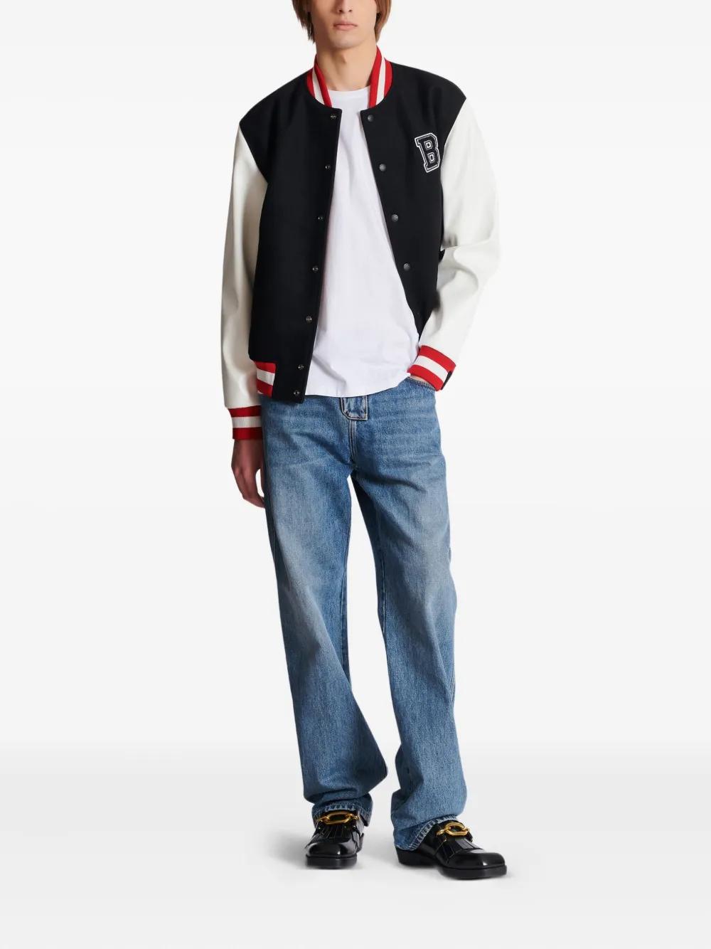 " SIGNATURE" EMBROIDERED T SHIRT REGULAR FIT Balmain
