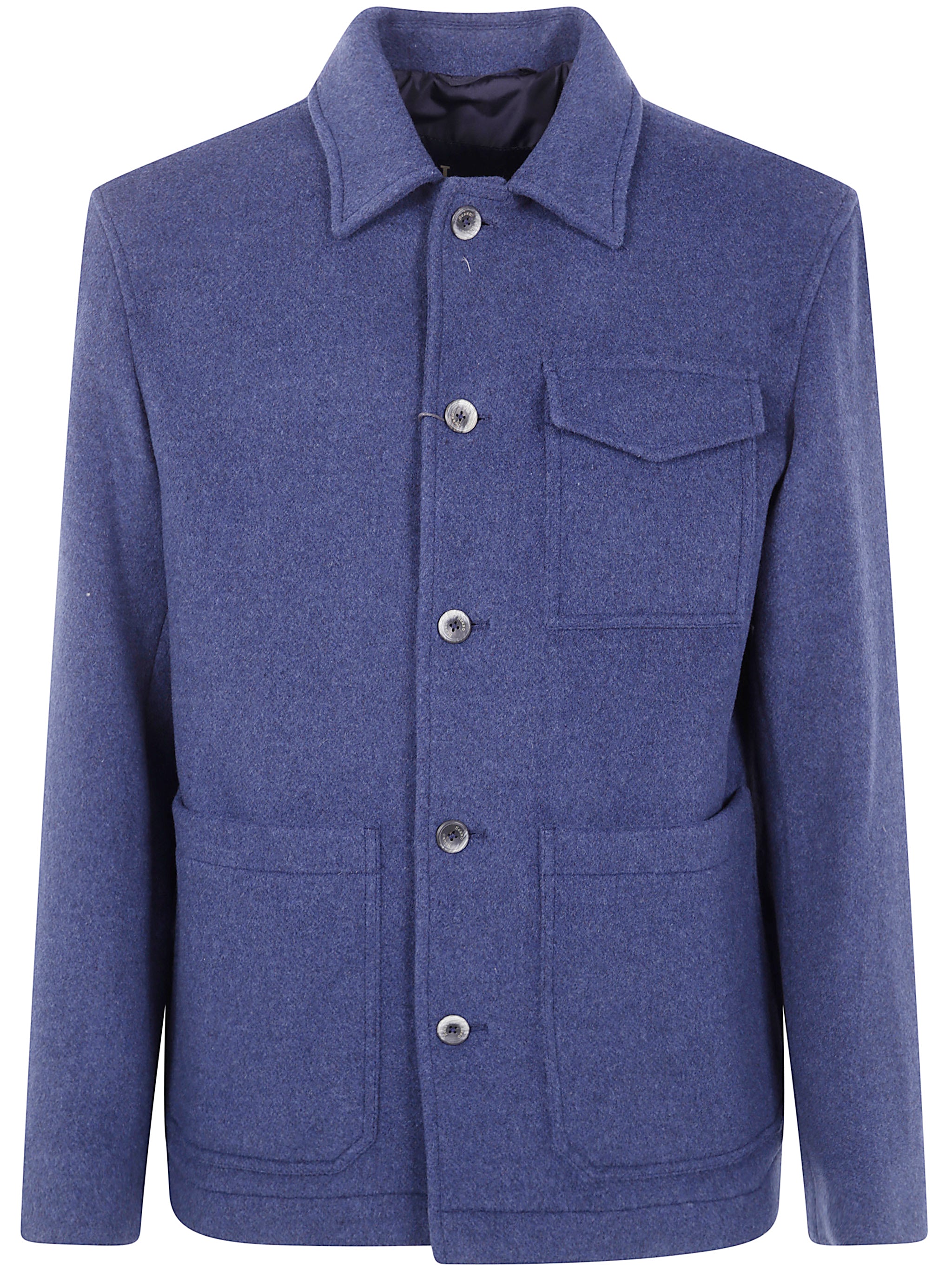 SHIRT NECK "FIELD" JACKET Herno BLUE 54