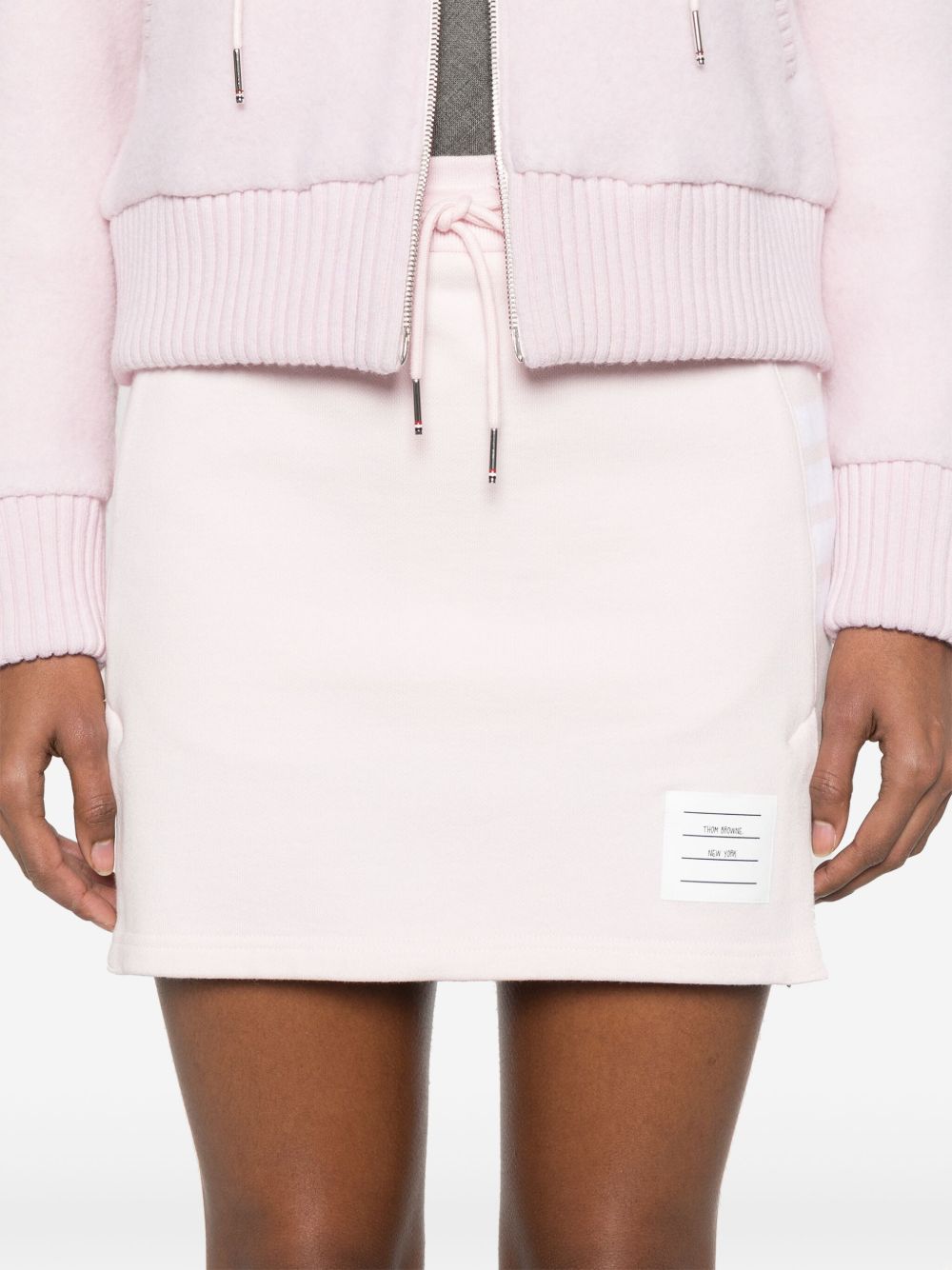4BAR COTTON MINI SKIRT Thom Browne
