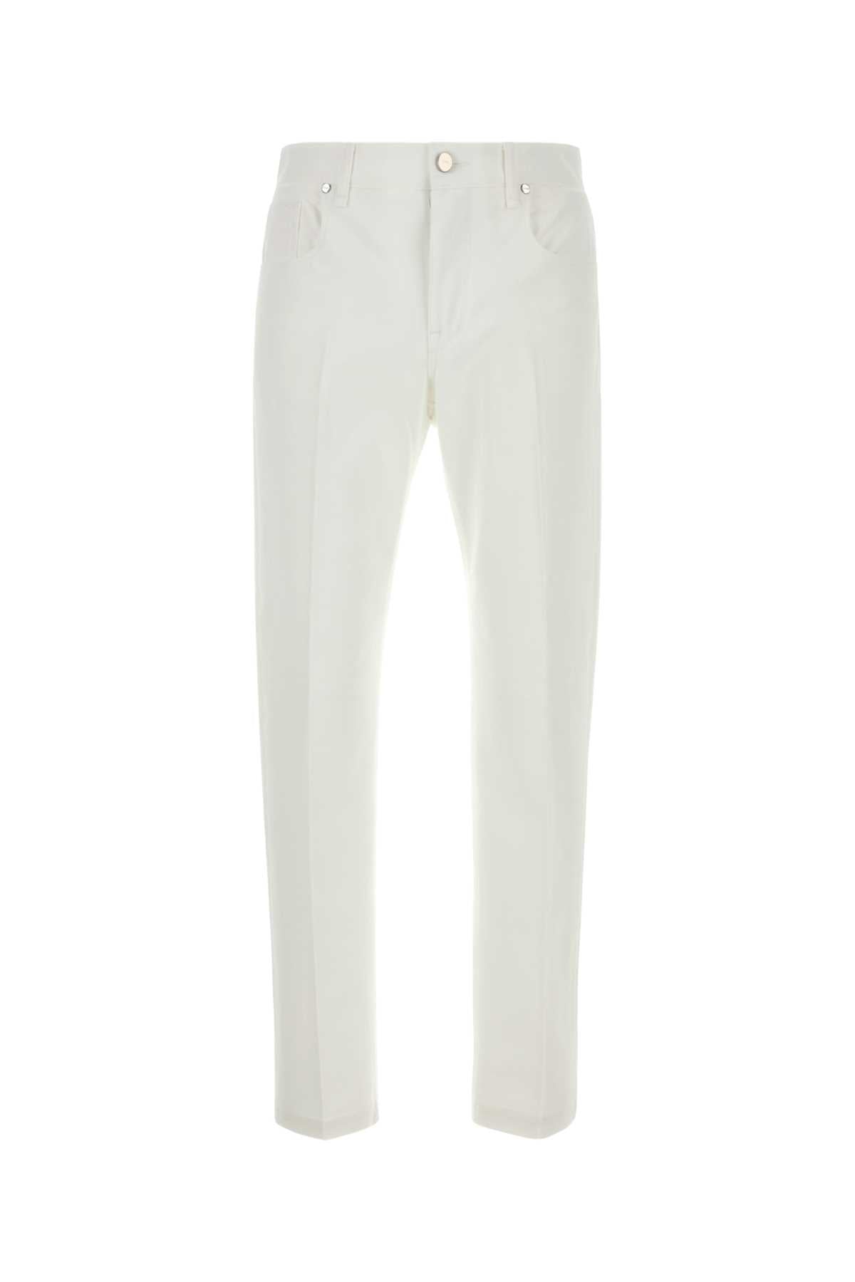JEANS IN DENIM BIANCO Fendi WHITE 32