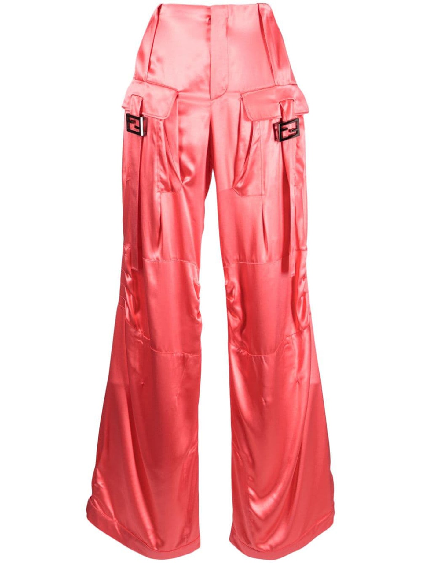 VISCOSE PINK TROUSERS Fendi PINK 42