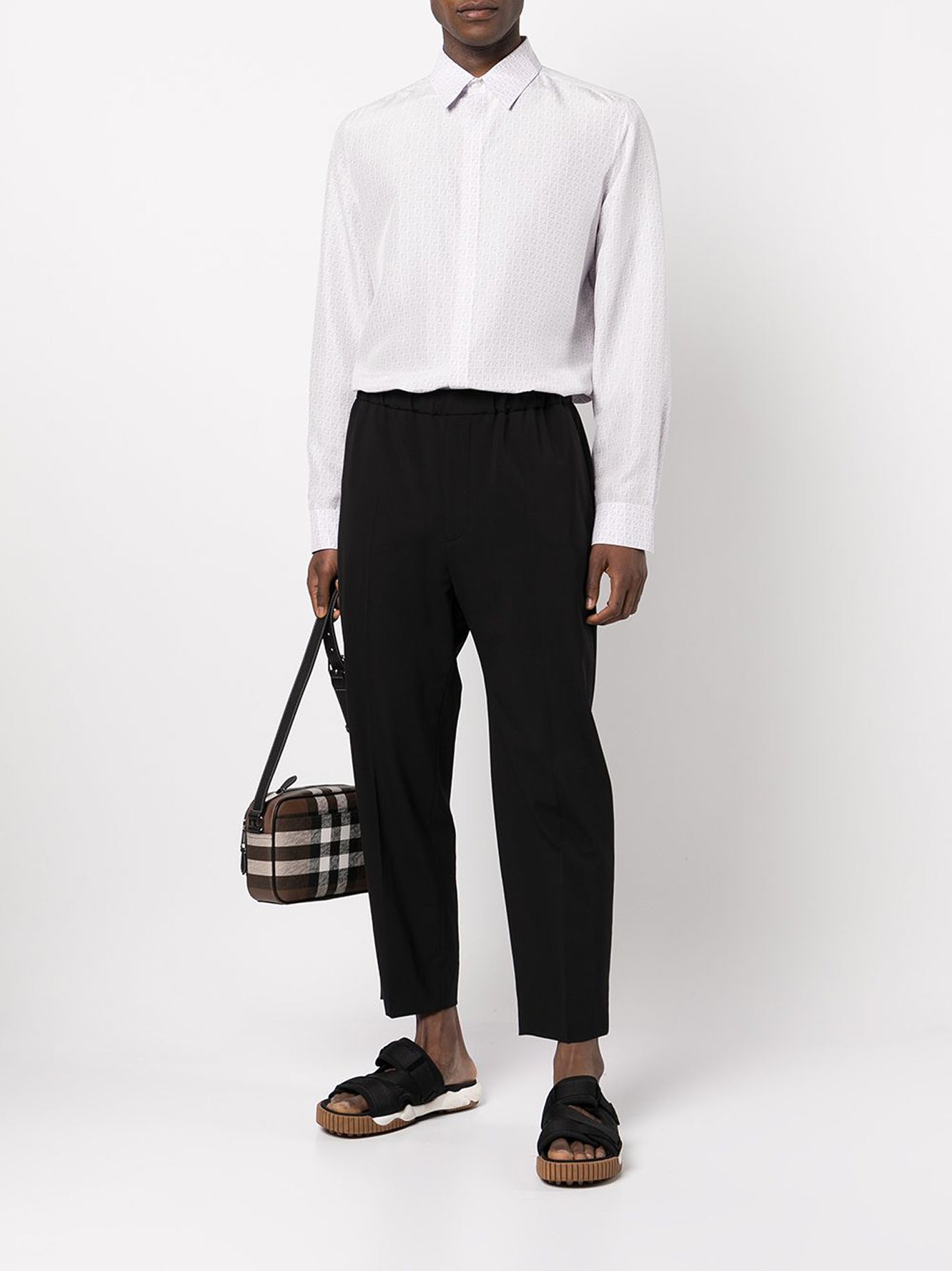 PINK SILK SHIRT Fendi