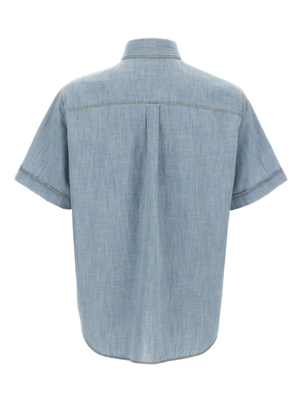 LIGHT BLUE CHAMBRAY SHIRT Fendi