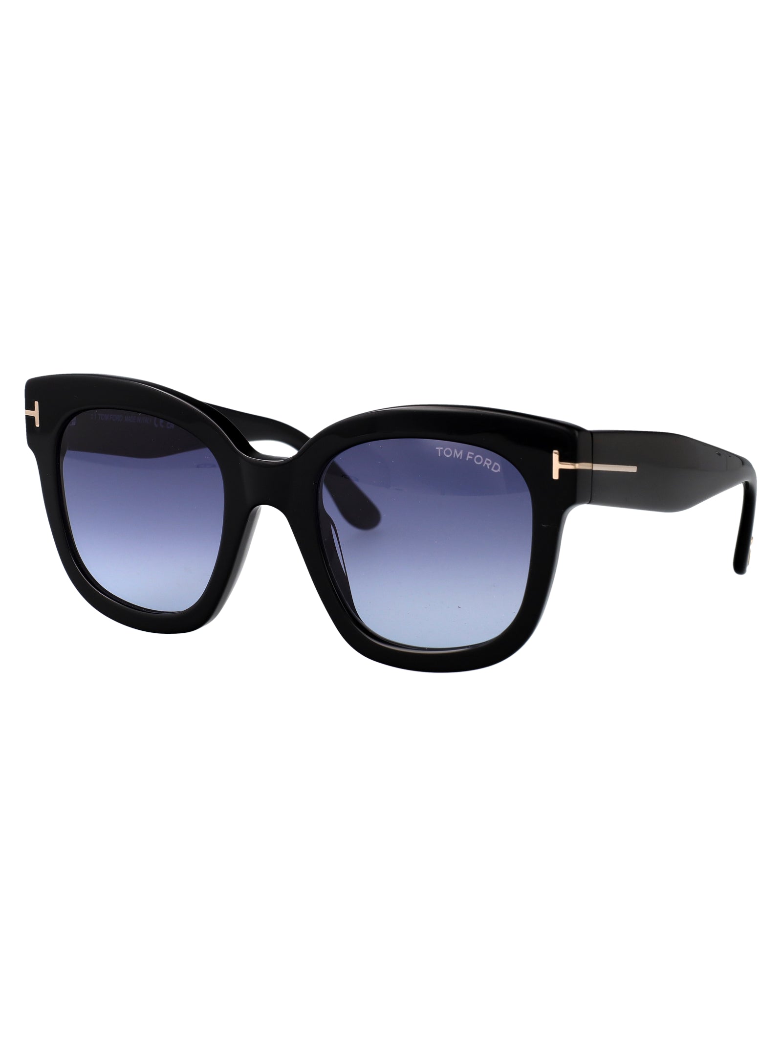 NERO LUCIDO / BLU GRAD ACETATE SUNGLASSES Tom Ford