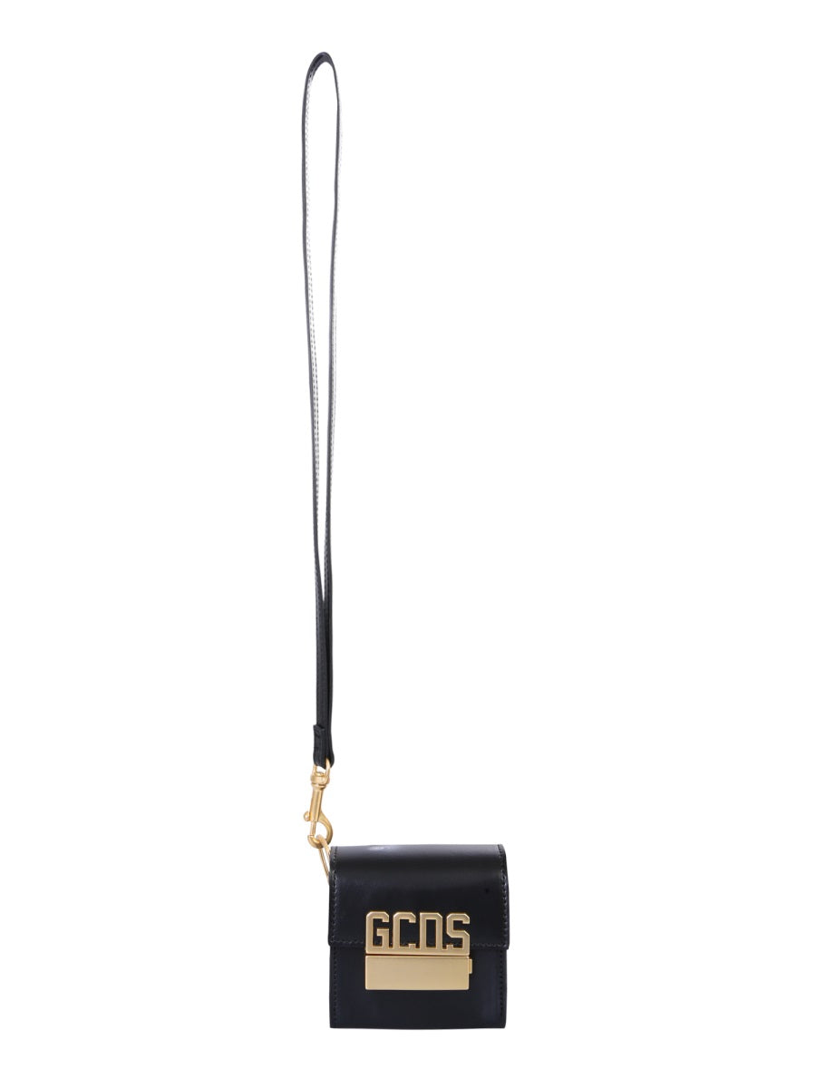 BAG WITH LOGO GCDS BLACK UNI