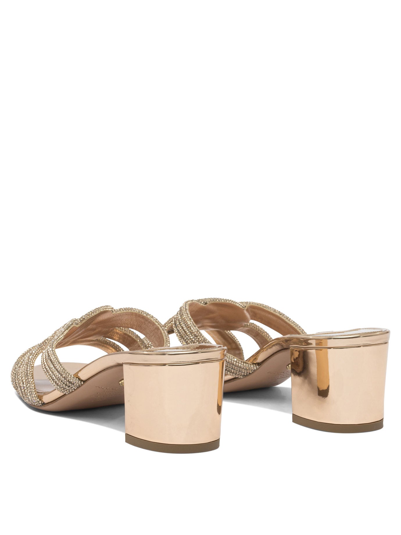 PINK CALF LEATHER SANDALS Aquazzura