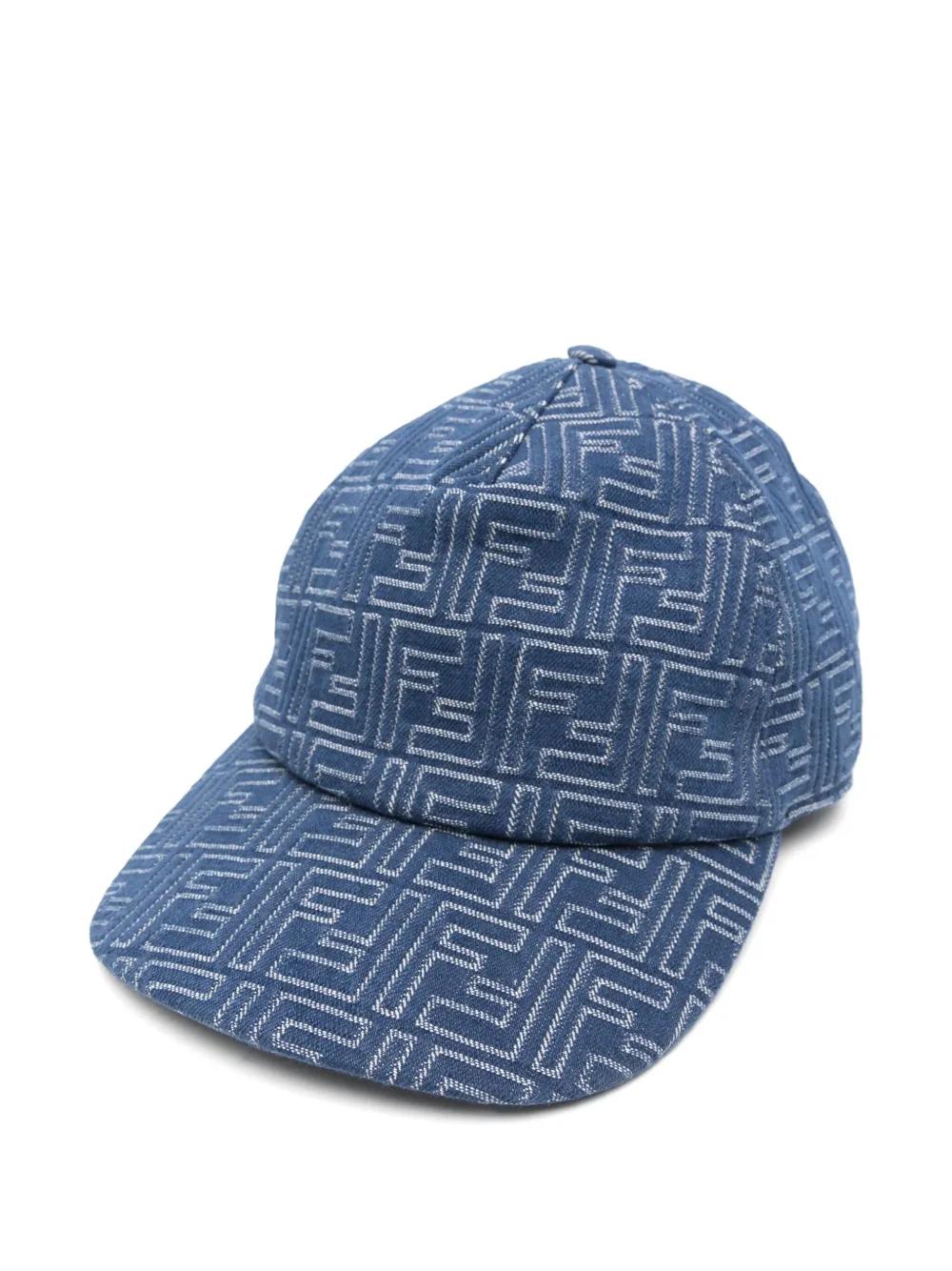 BLUE COTTON HATS Fendi BLUE UNI