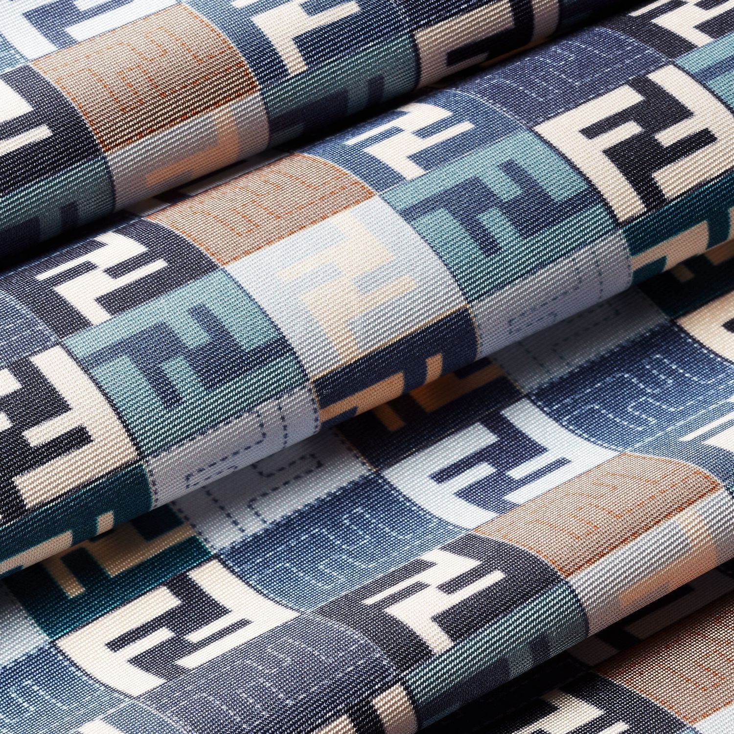 MULTICOLOUR SILK FOULARDS Fendi