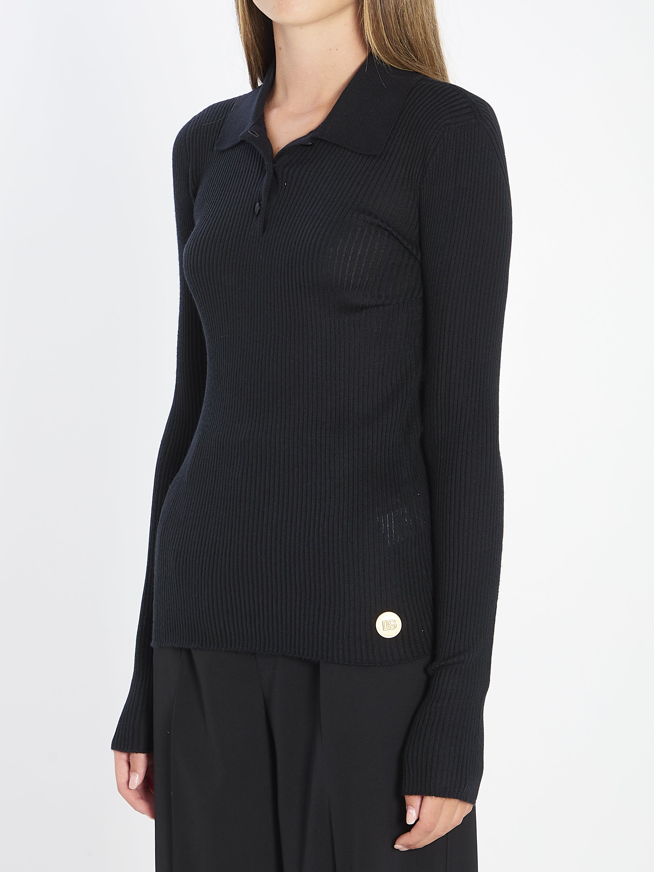 LONG-SLEEVE POLO SHIRT Dolce & Gabbana