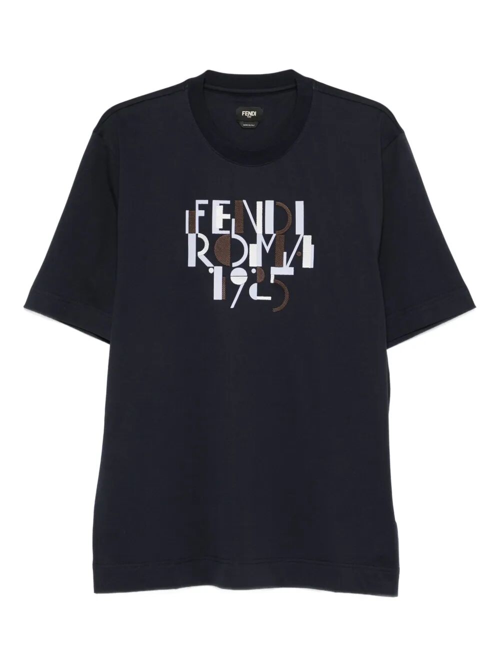 COTTON T-SHIRT Fendi BLUE S