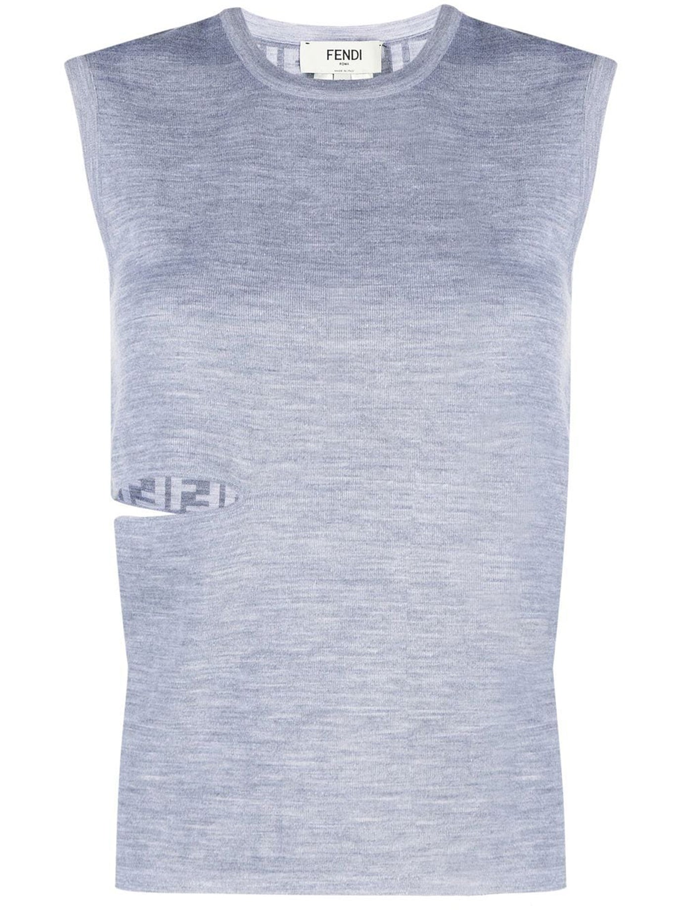 WOOL GREY TOPS Fendi GREY 44