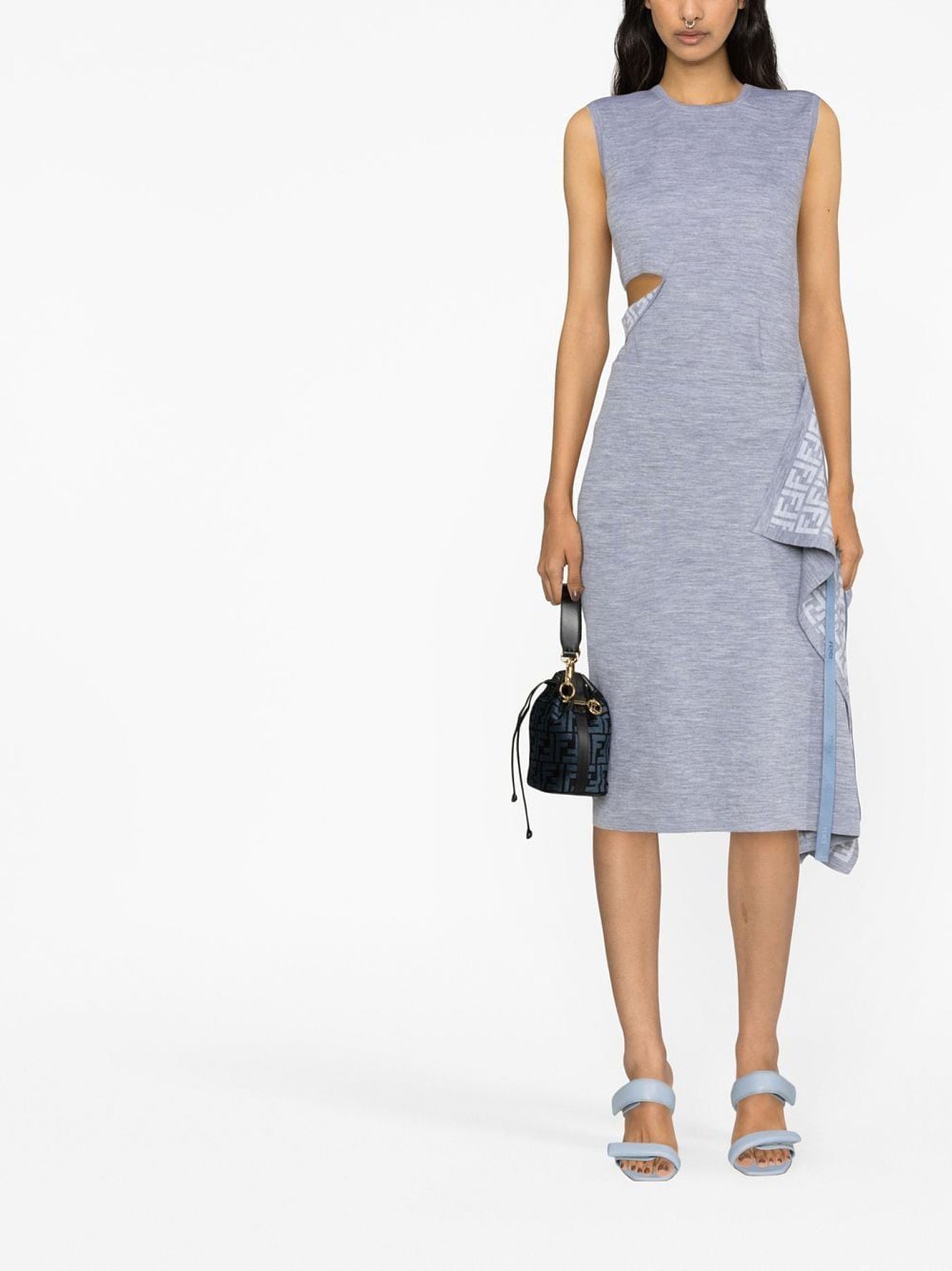 WOOL GREY TOPS Fendi