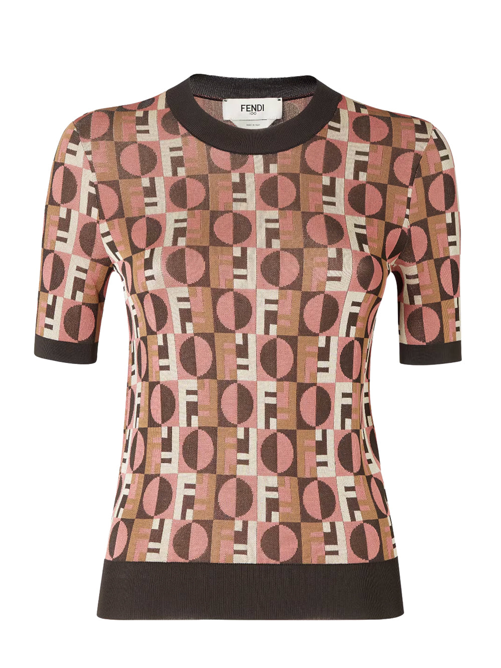 FENDI OPTICAL T-SHIRT Fendi NUDE & NEUTRALS 42