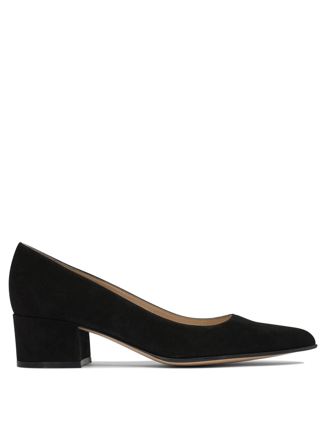 BLACK LEATHER HEELED SHOES Gianvito Rossi BLACK 36