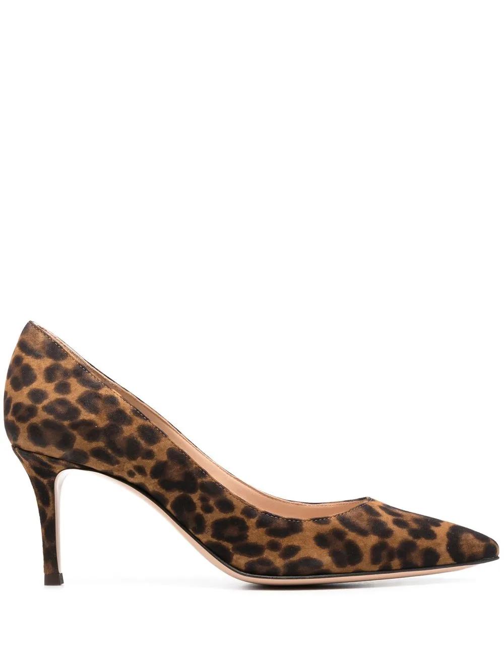 GIANVITO 70 SUEDE LEATHER PUMPS Gianvito Rossi BROWN 40