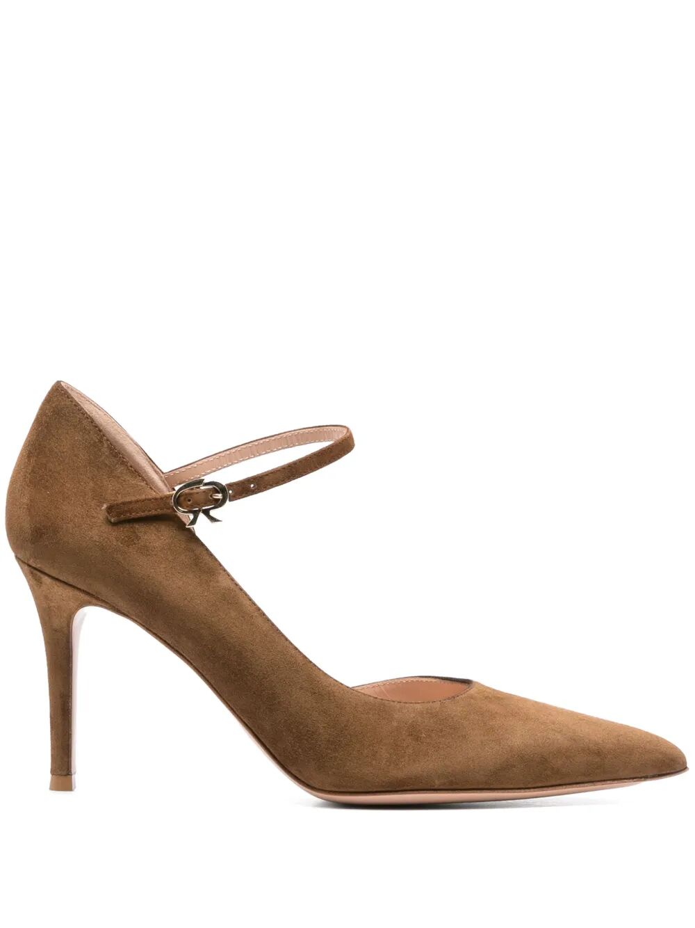 SUEDE DECOLLETE T.085 Gianvito Rossi PINK & PURPLE 37