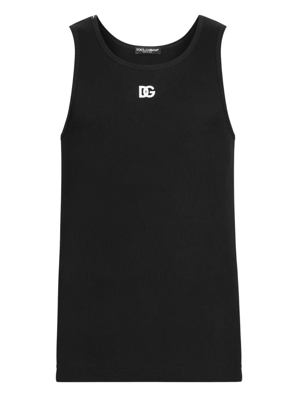 T-SHIRT CANOTTA Dolce & Gabbana NERO 52