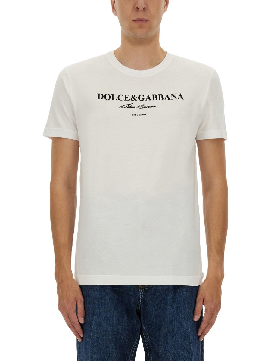 COTTON CREW-NECK T-SHIRT Dolce & Gabbana