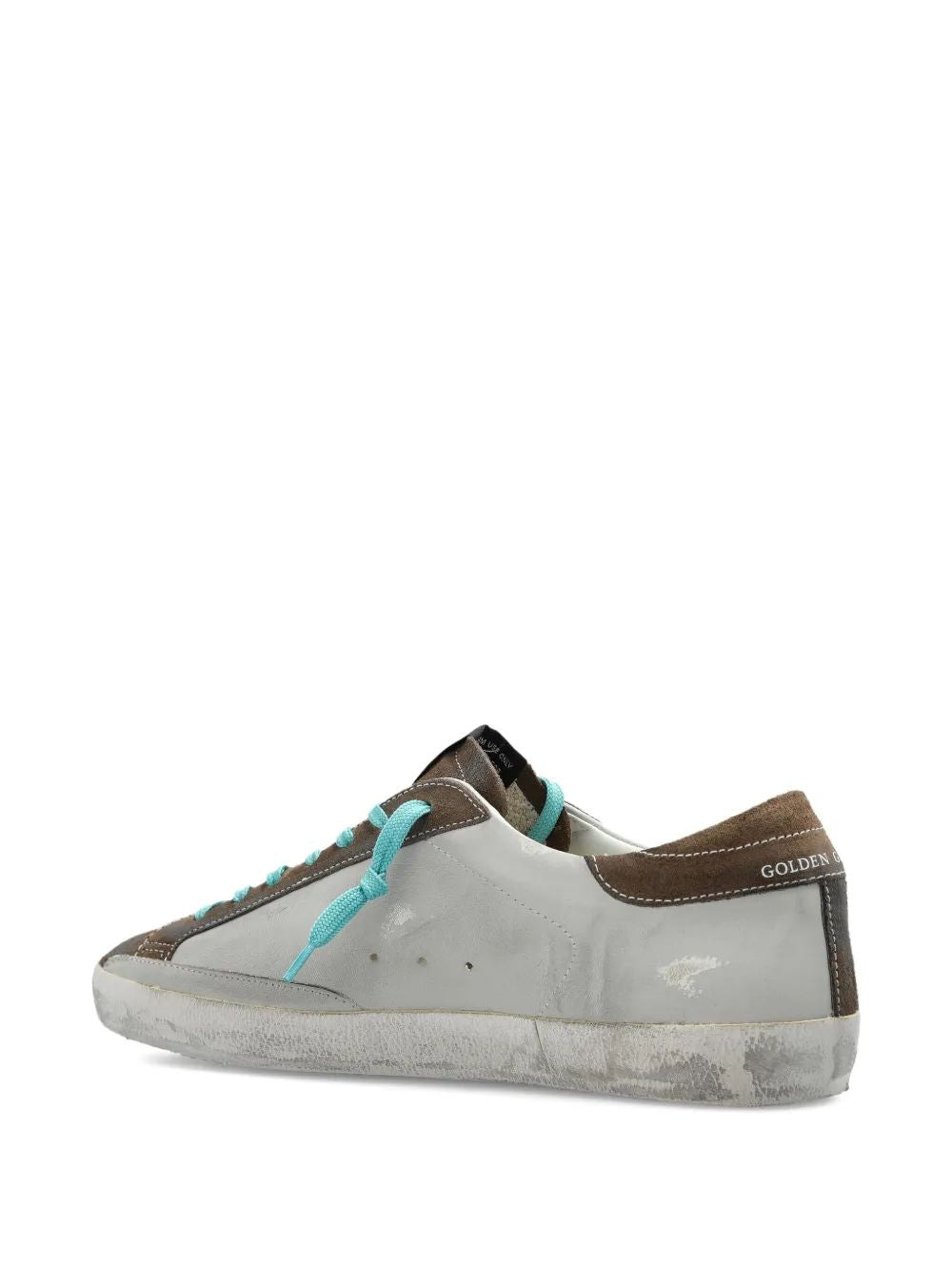 SUPER-STAR LEATHER UPPER SUEDE TOE Golden Goose