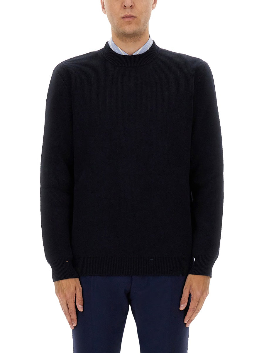 BLUE COTTON SWEATERS Golden Goose BLUE M