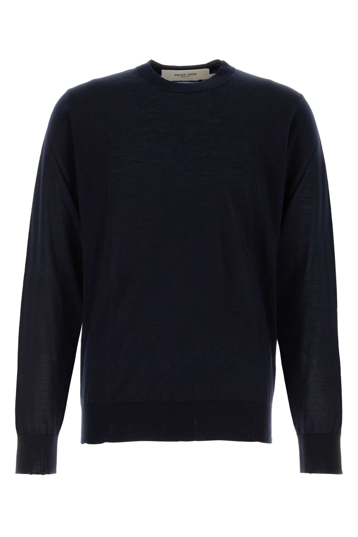 MAGLIA IN LANA Golden Goose BLUE L