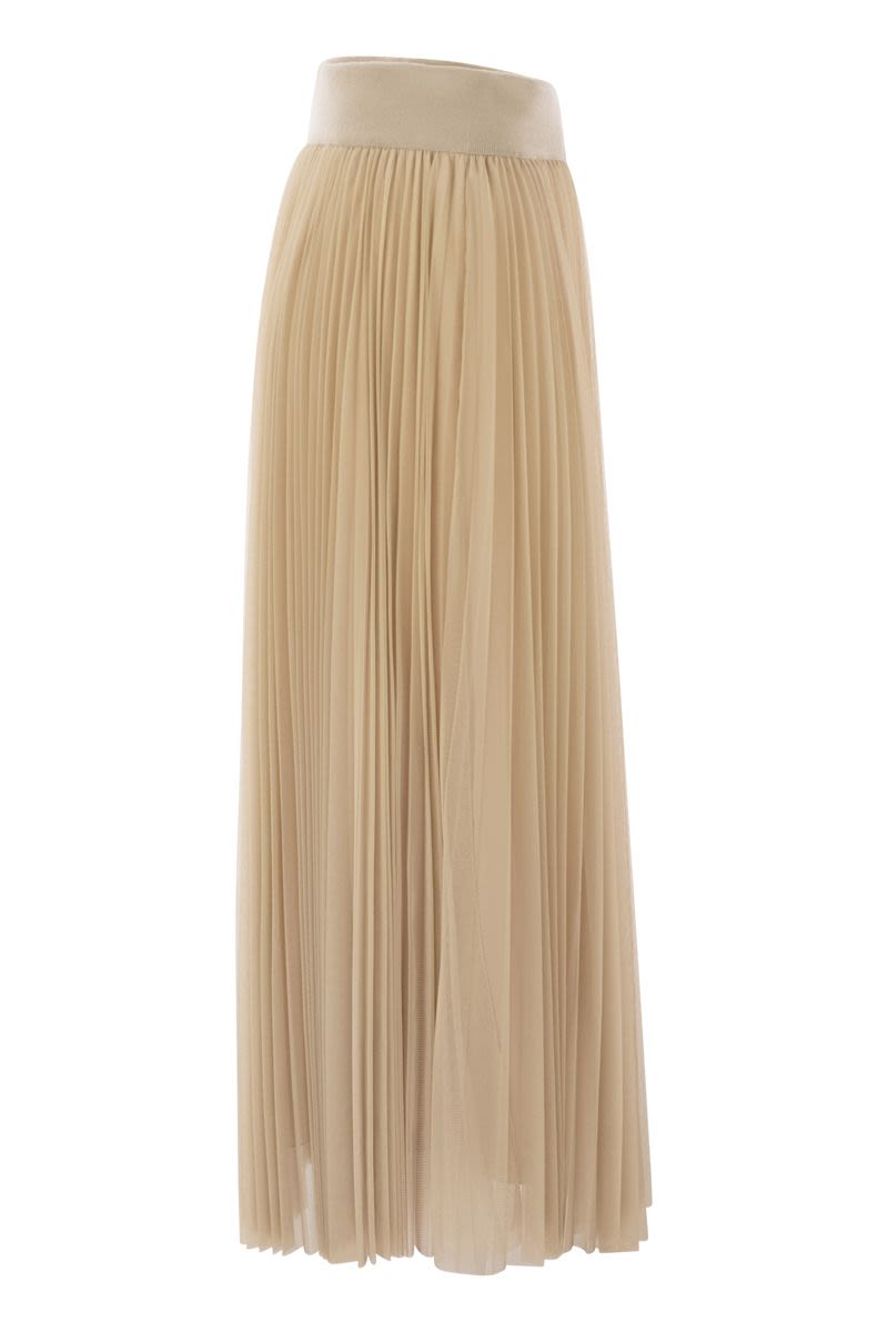 PLEATED MID-LENGTH SKIRT Fabiana Filippi
