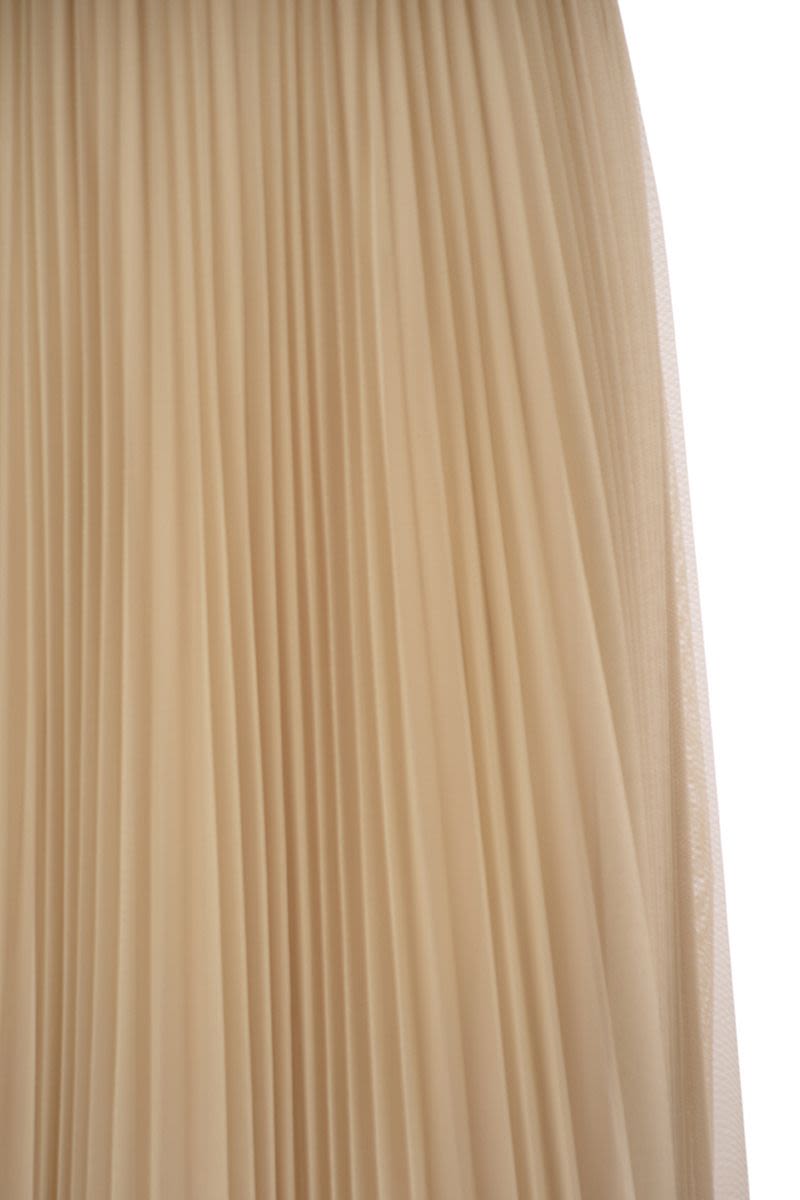 PLEATED MID-LENGTH SKIRT Fabiana Filippi