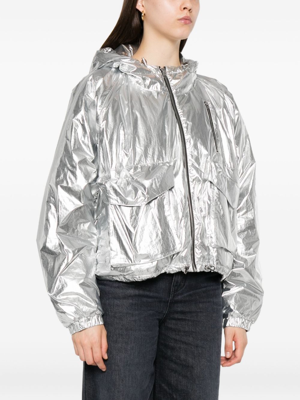 GONIE HOODED JACKET IRO