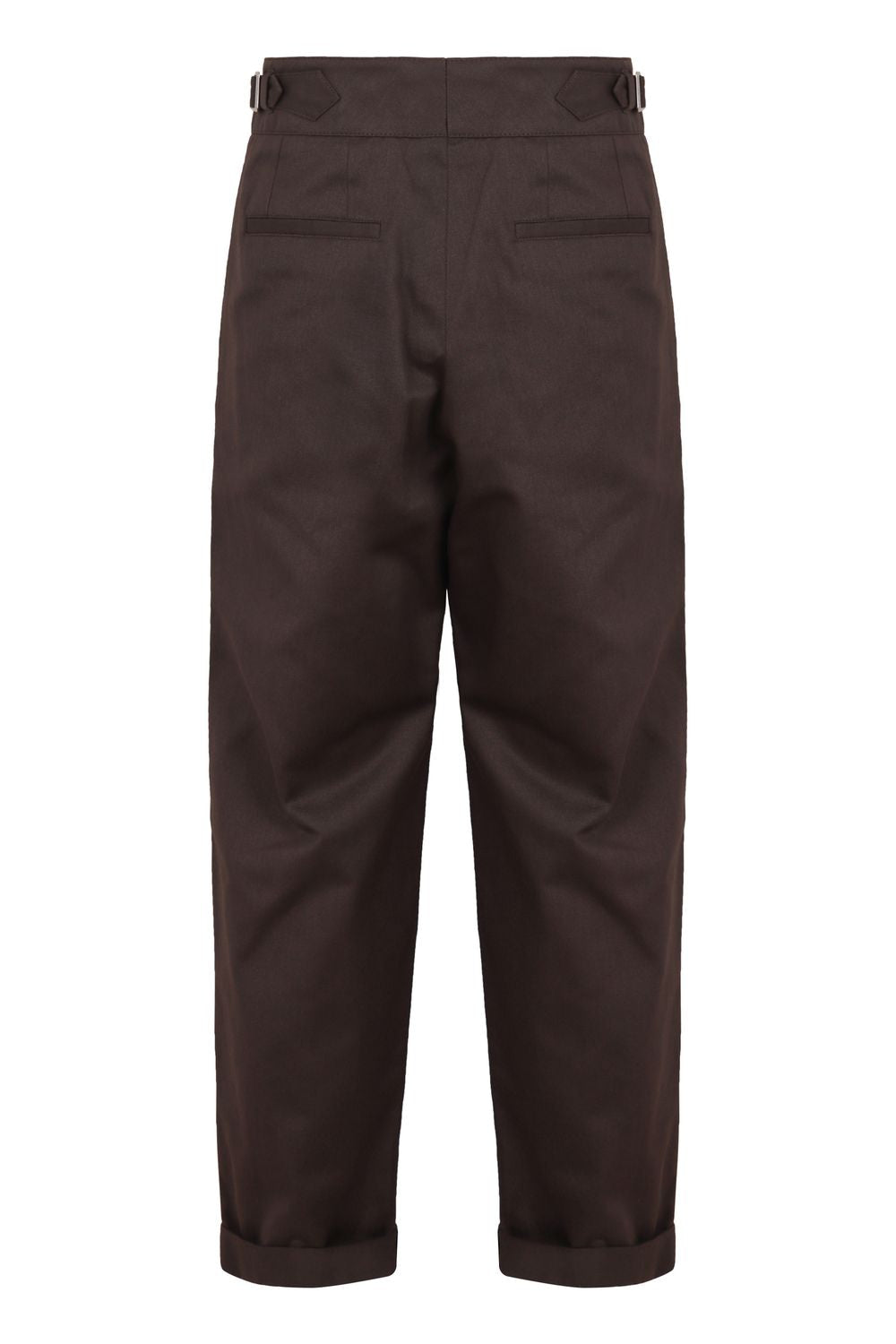 COTTON-TWILL BUSH-TROUSERS Dolce & Gabbana