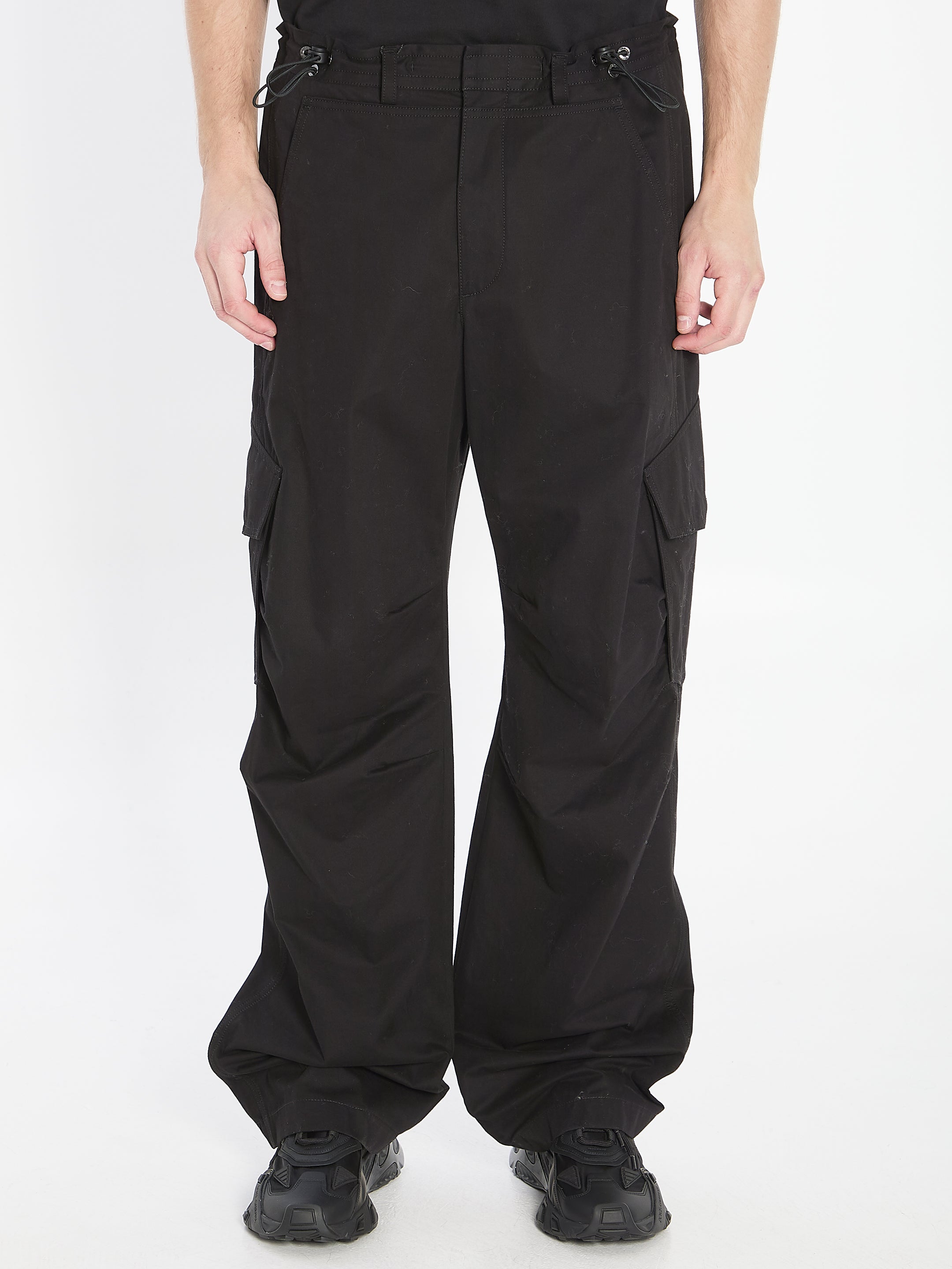 CARGO PANTS Dolce & Gabbana BLACK 46