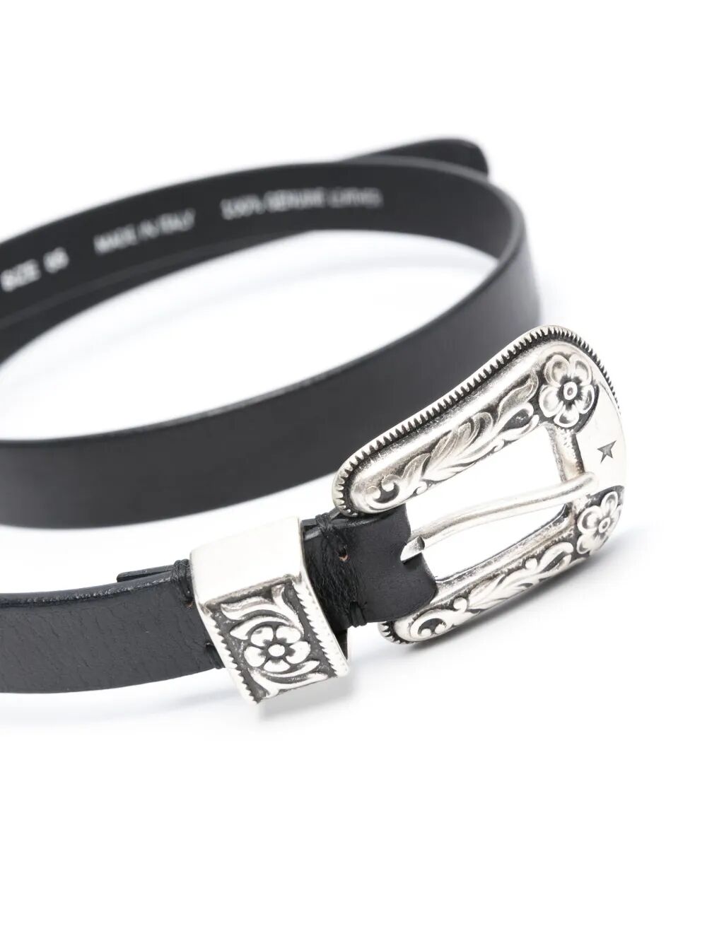 BELT WITH ENGRAVED BUCKLE Golden Goose
