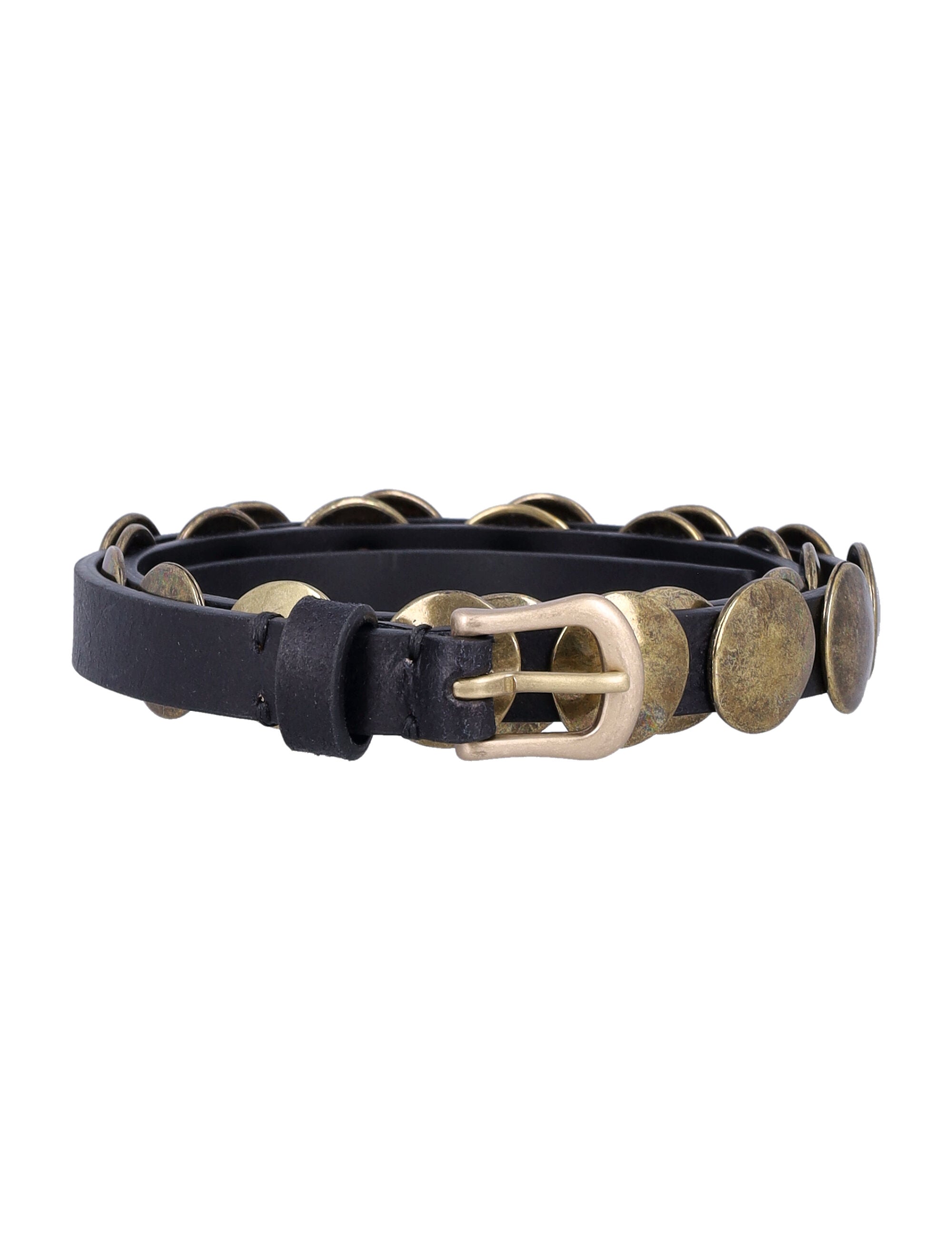 BELT ROUND STUDS Golden Goose BLACK 85
