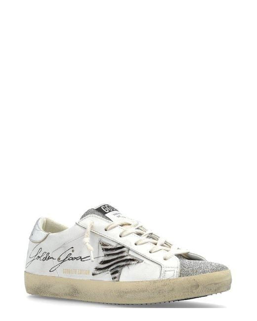 SUPER-STAR LEATHER UPPER WITH SIGNA Golden Goose