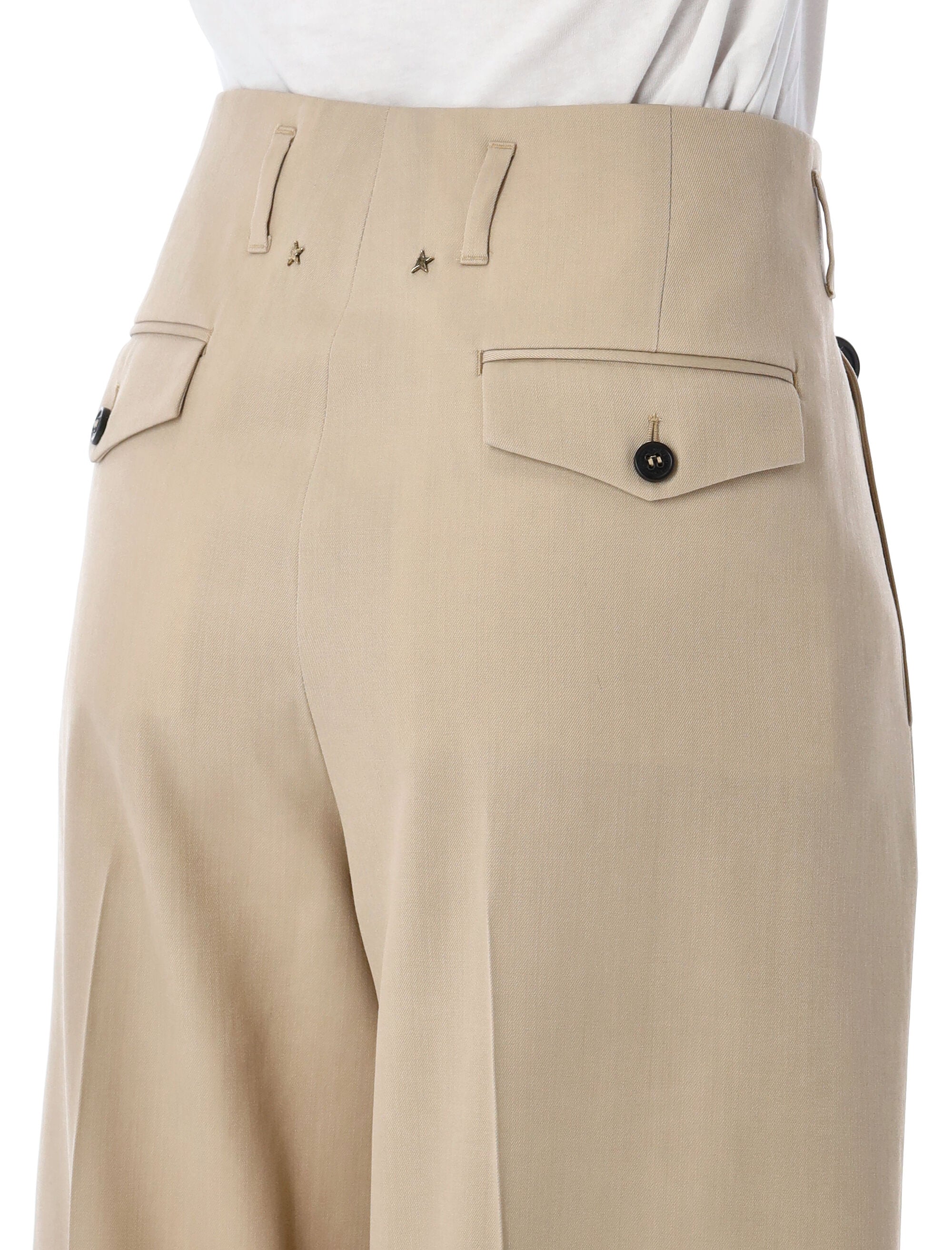 WOOL FORMAL TROUSERS Golden Goose
