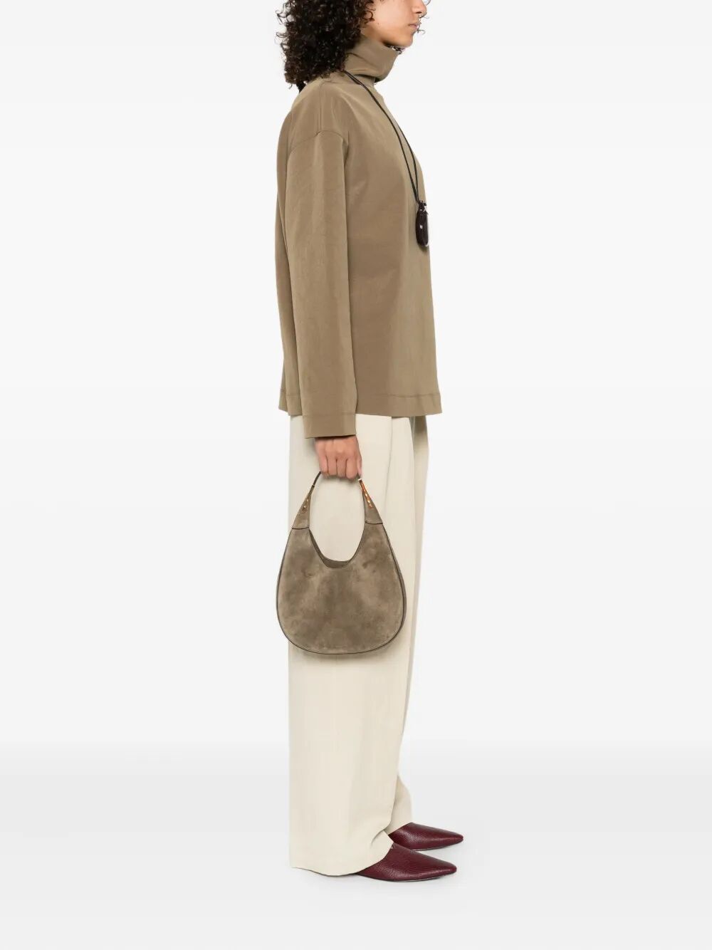 "THE SMALL FLORENCE" HOBO IN SUEDE SAVETTE