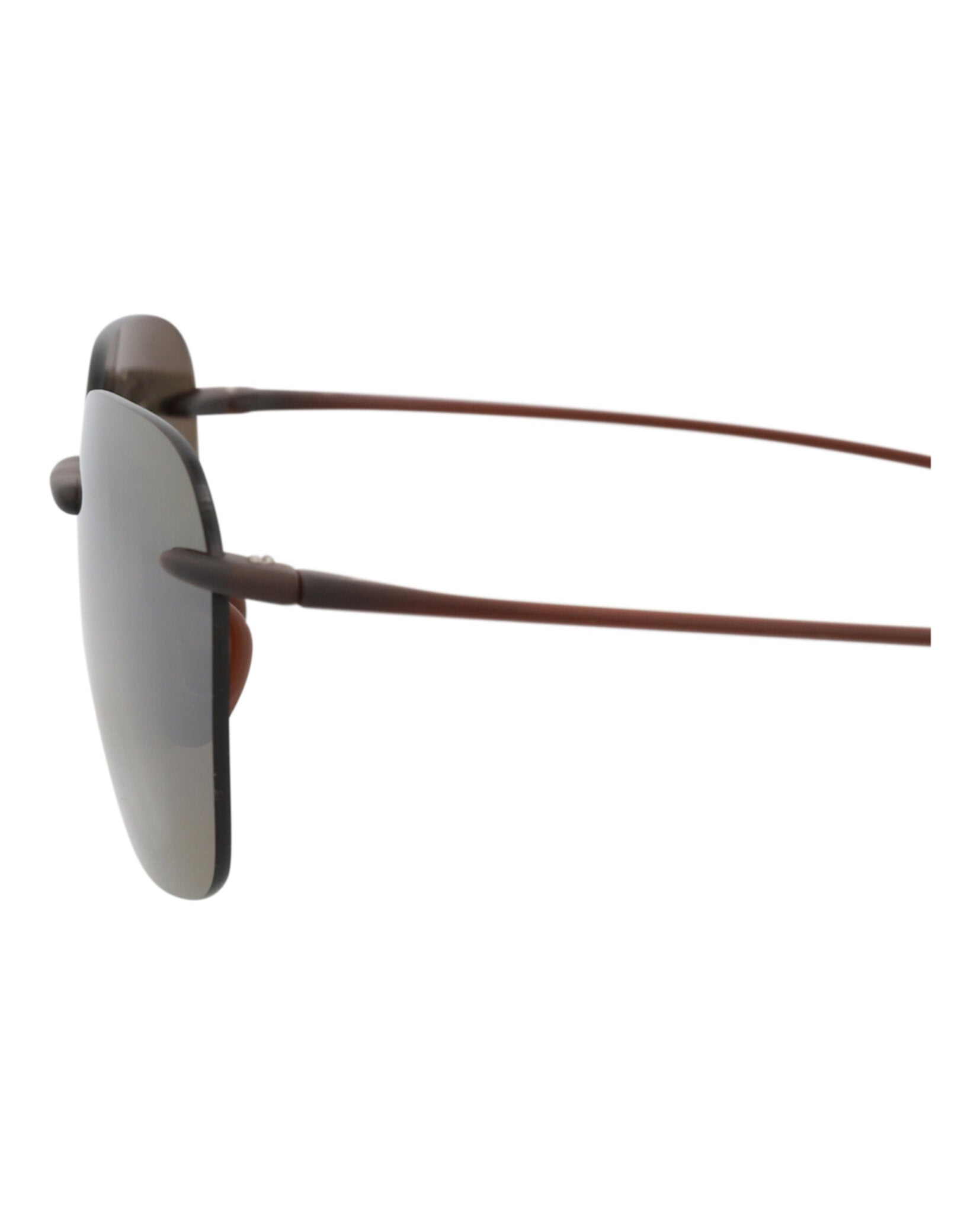 Maui Jim square-frame sunglasses, temple detail view