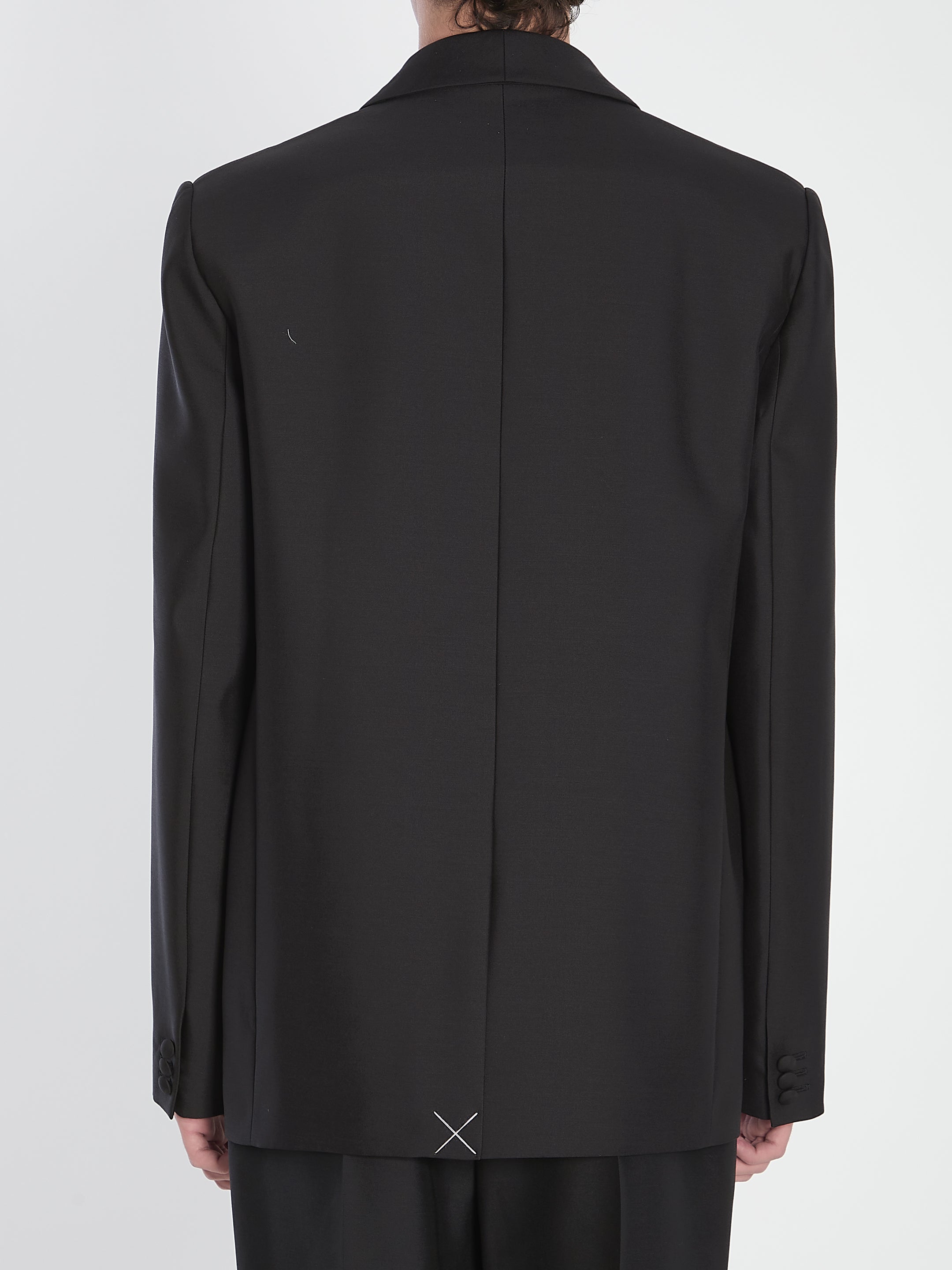 WOOL AND SILK JACKET LOEWE
