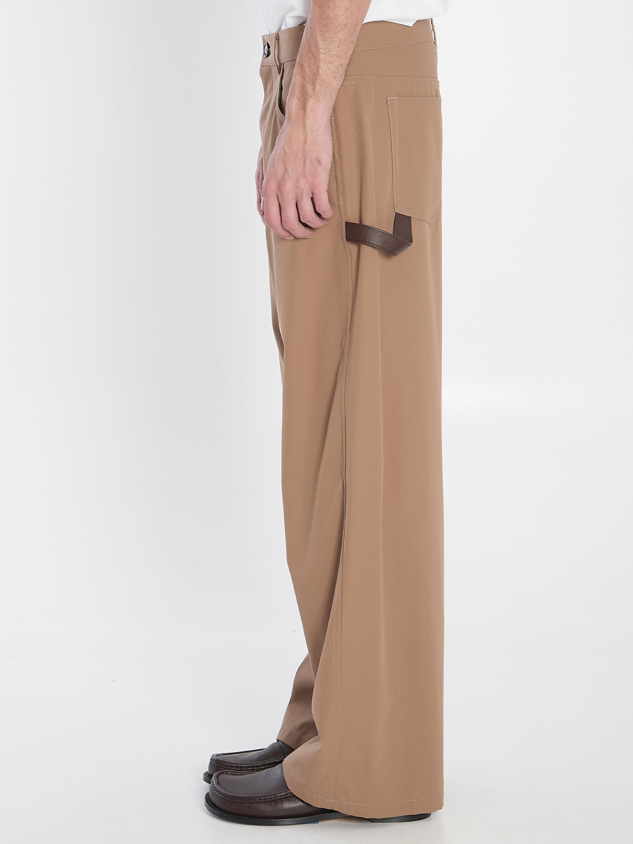 COTTON CARPENTER TROUSERS LOEWE