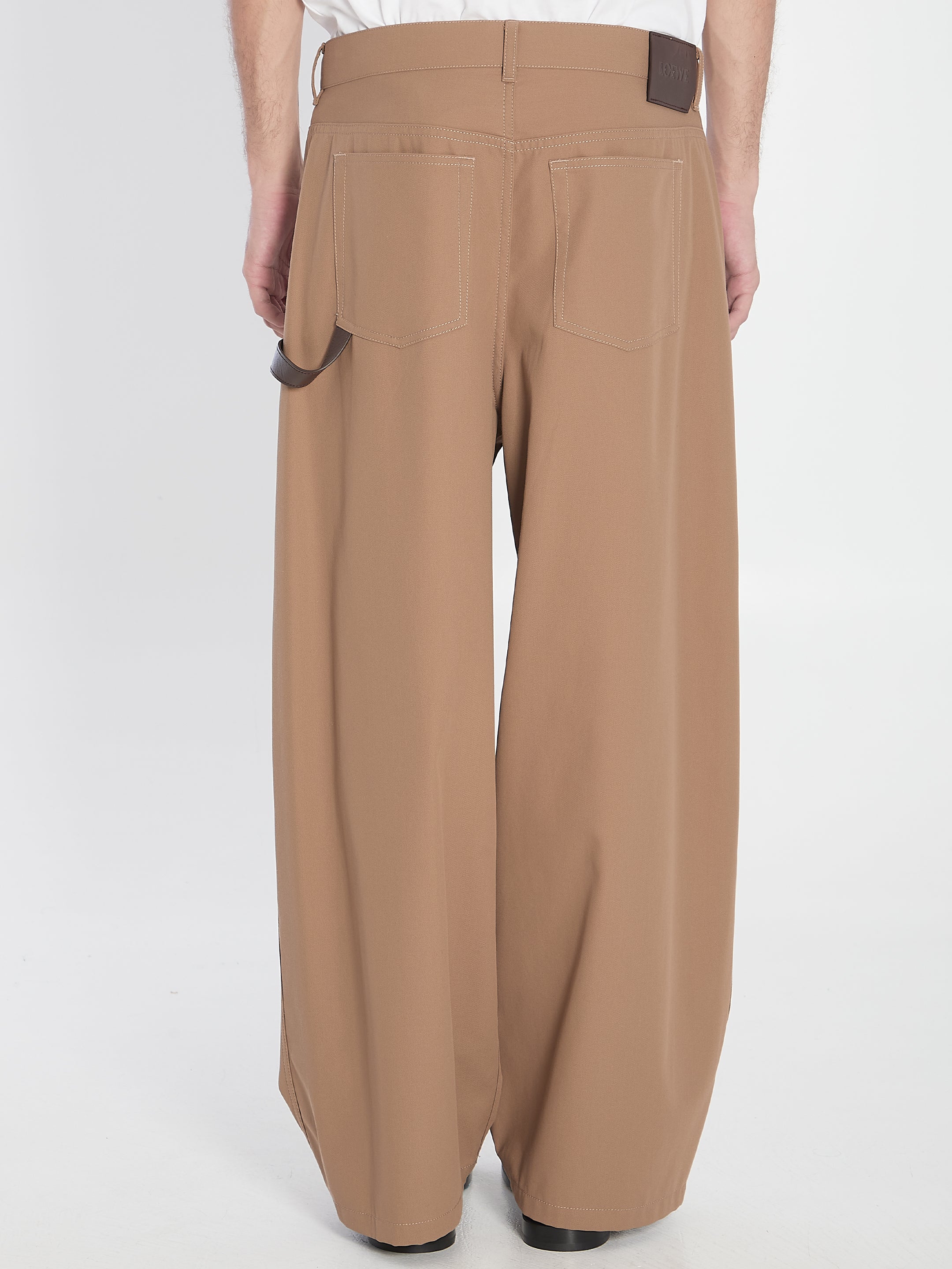 COTTON CARPENTER TROUSERS LOEWE